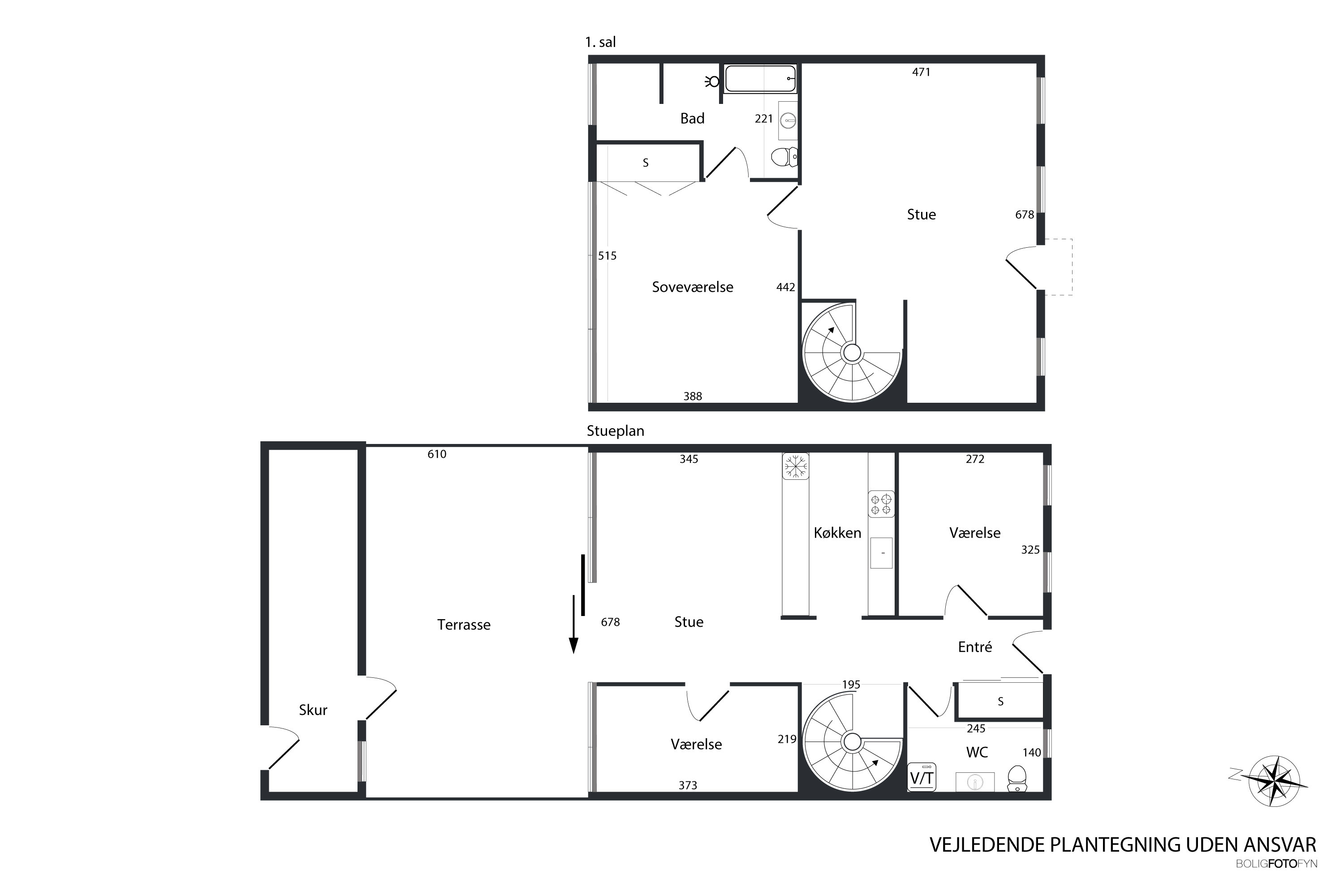 Plantegninger billede af Nyenstad 17, 5800 Nyborg