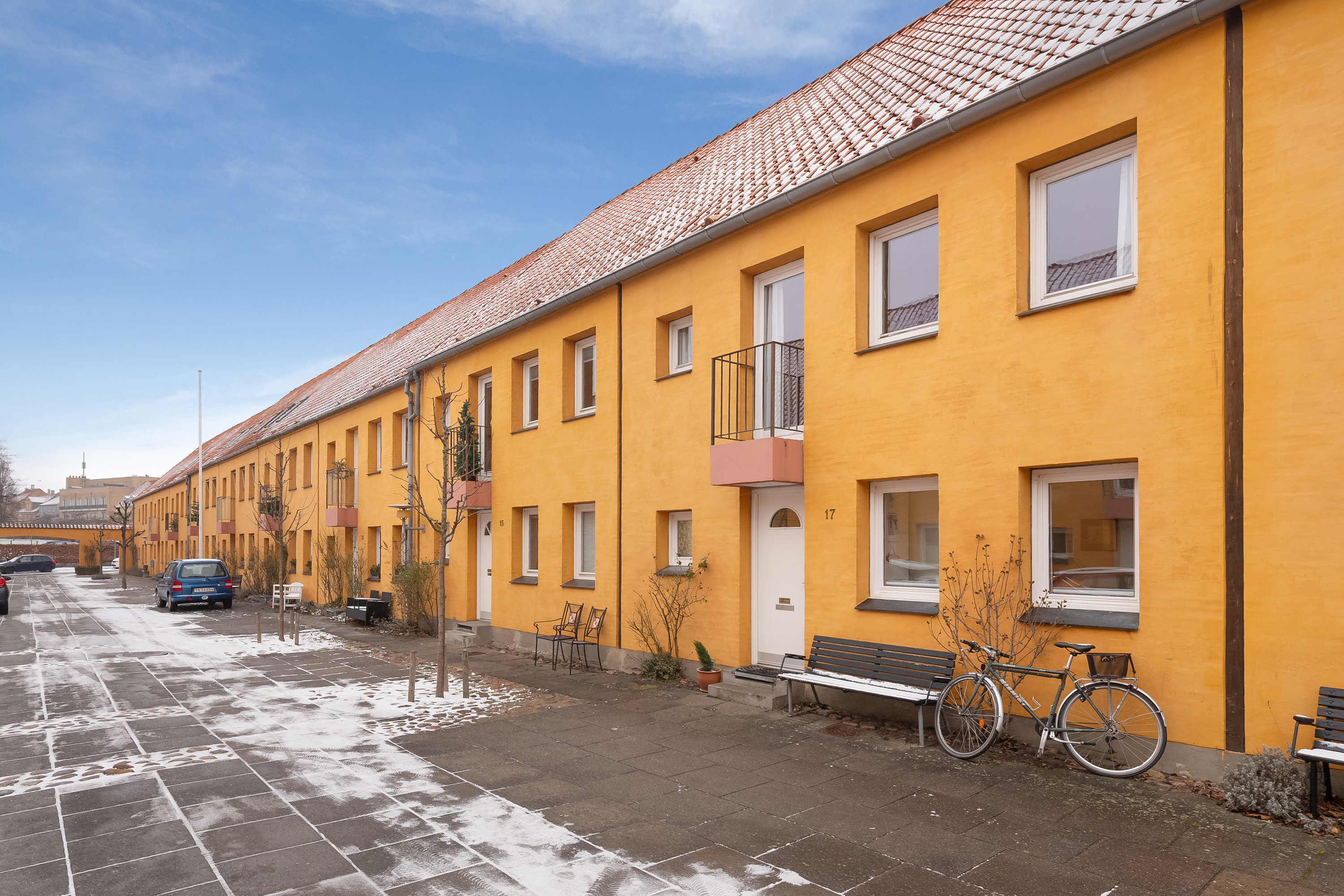 Fremhævet facade billede i fuldskærmstilstand. Billede af Nyenstad 17, 5800 Nyborg