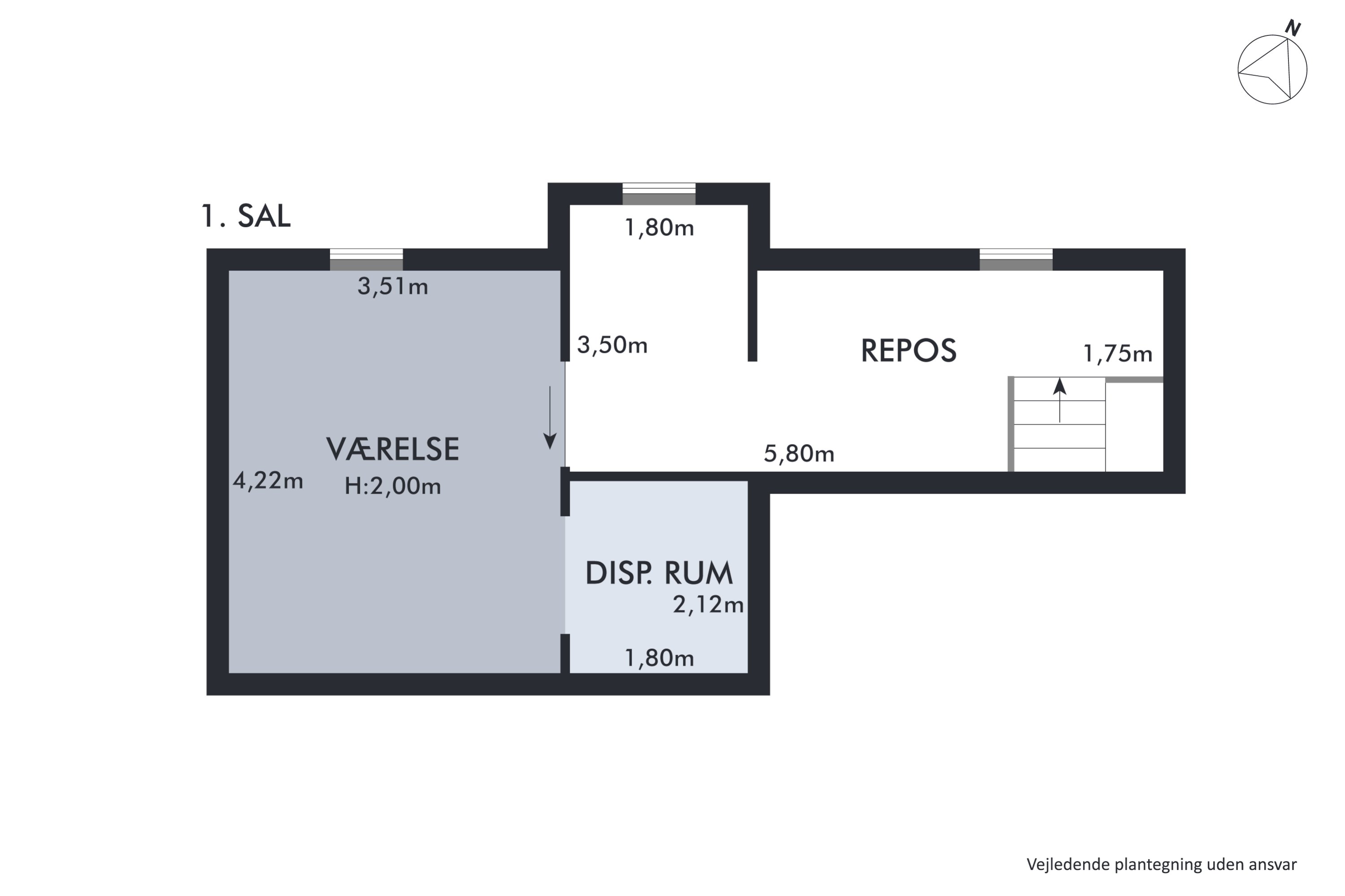 Plantegninger billede af Kongovej 12, 1., 2300 København S