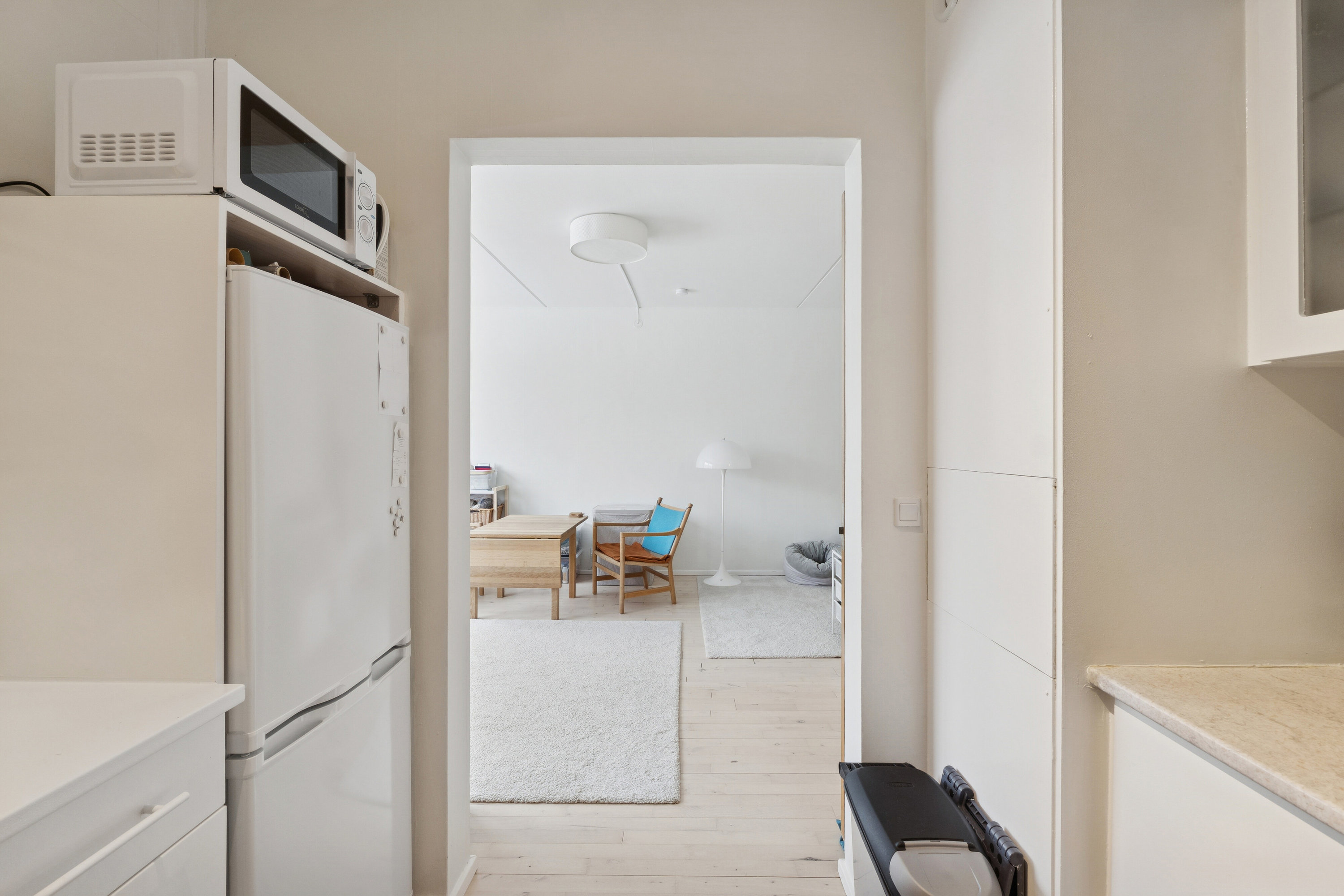 Fremhævet indendørs billede i fuldskærmstilstand. Billede af Blåbærhaven 13, 1. mf., 2980 Kokkedal