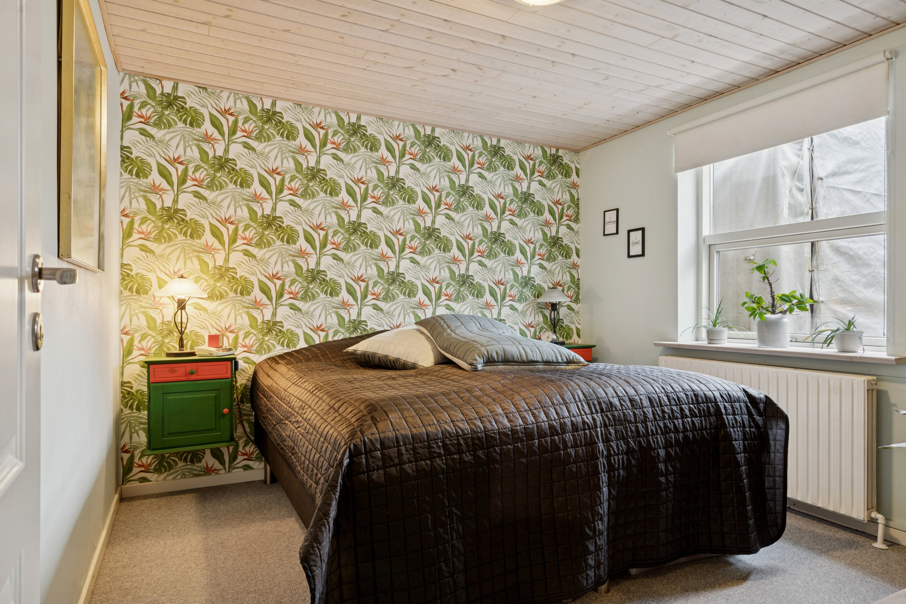 Fremhævet soveværelse billede i fuldskærmstilstand. Billede af Fyrre Alle 5, 6040 Egtved