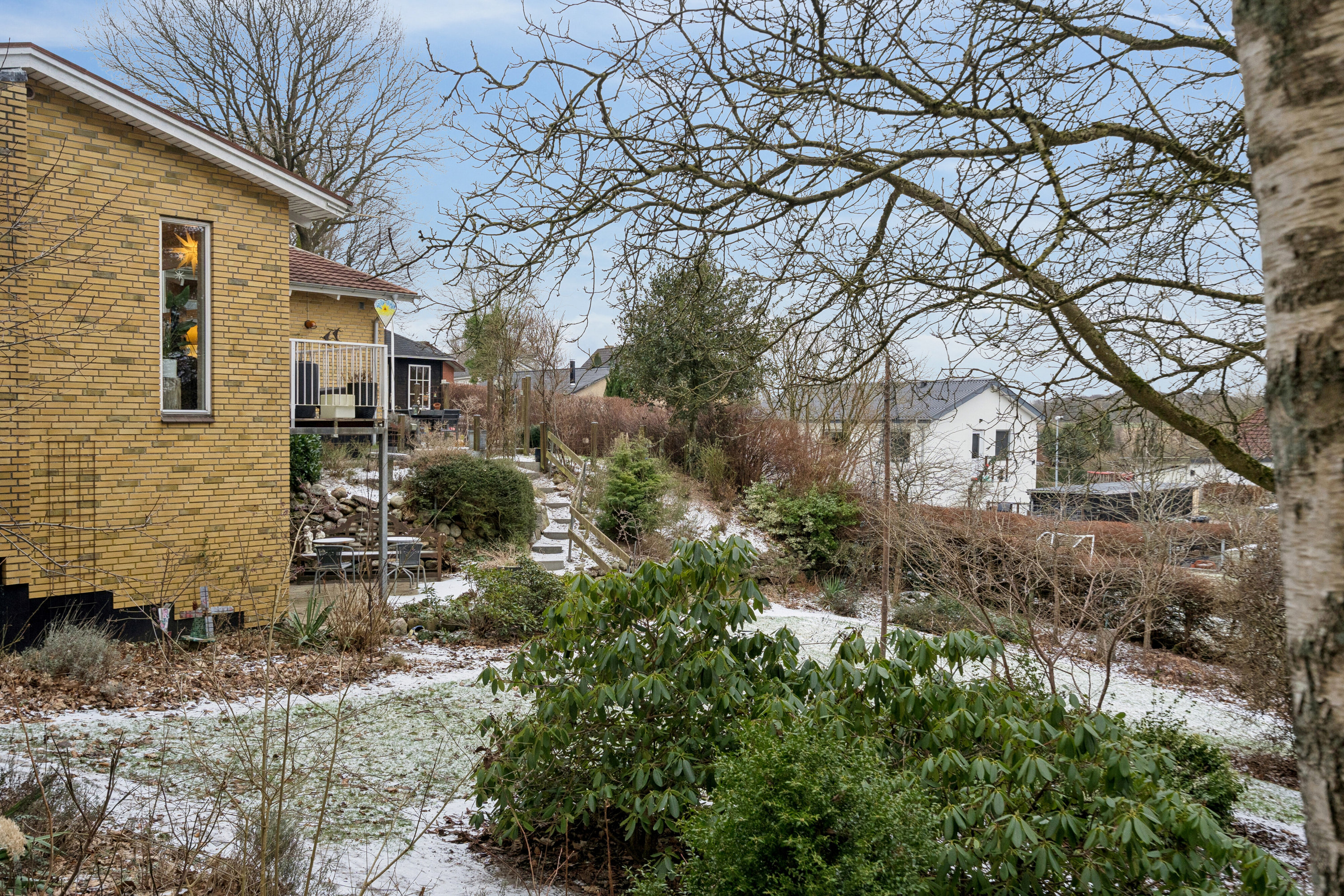 Fremhævet udendørs billede i fuldskærmstilstand. Billede af Fyrre Alle 5, 6040 Egtved