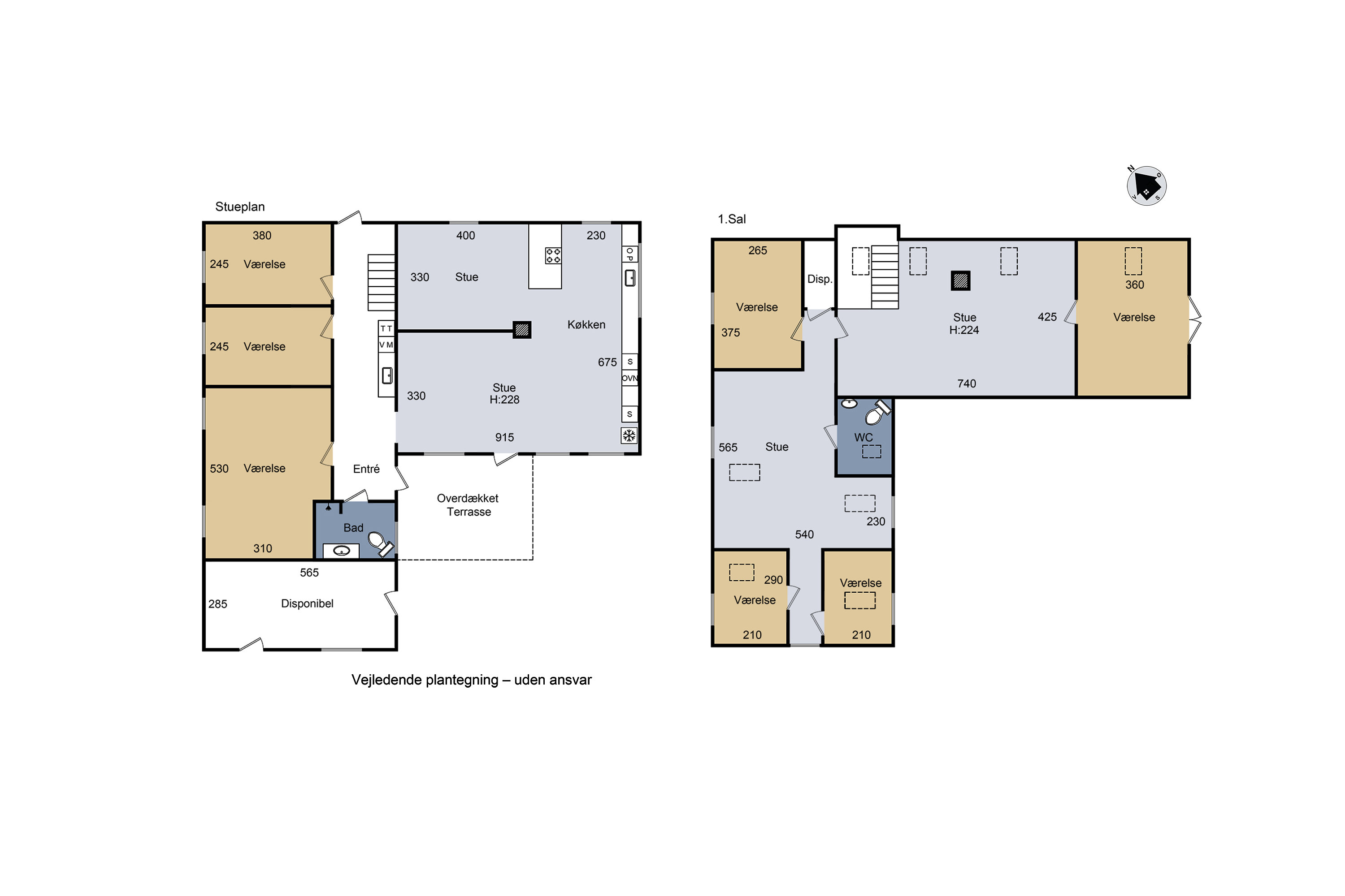Plantegninger billede af Vesterbygårdvej 14, 4490 Jerslev Sjælland