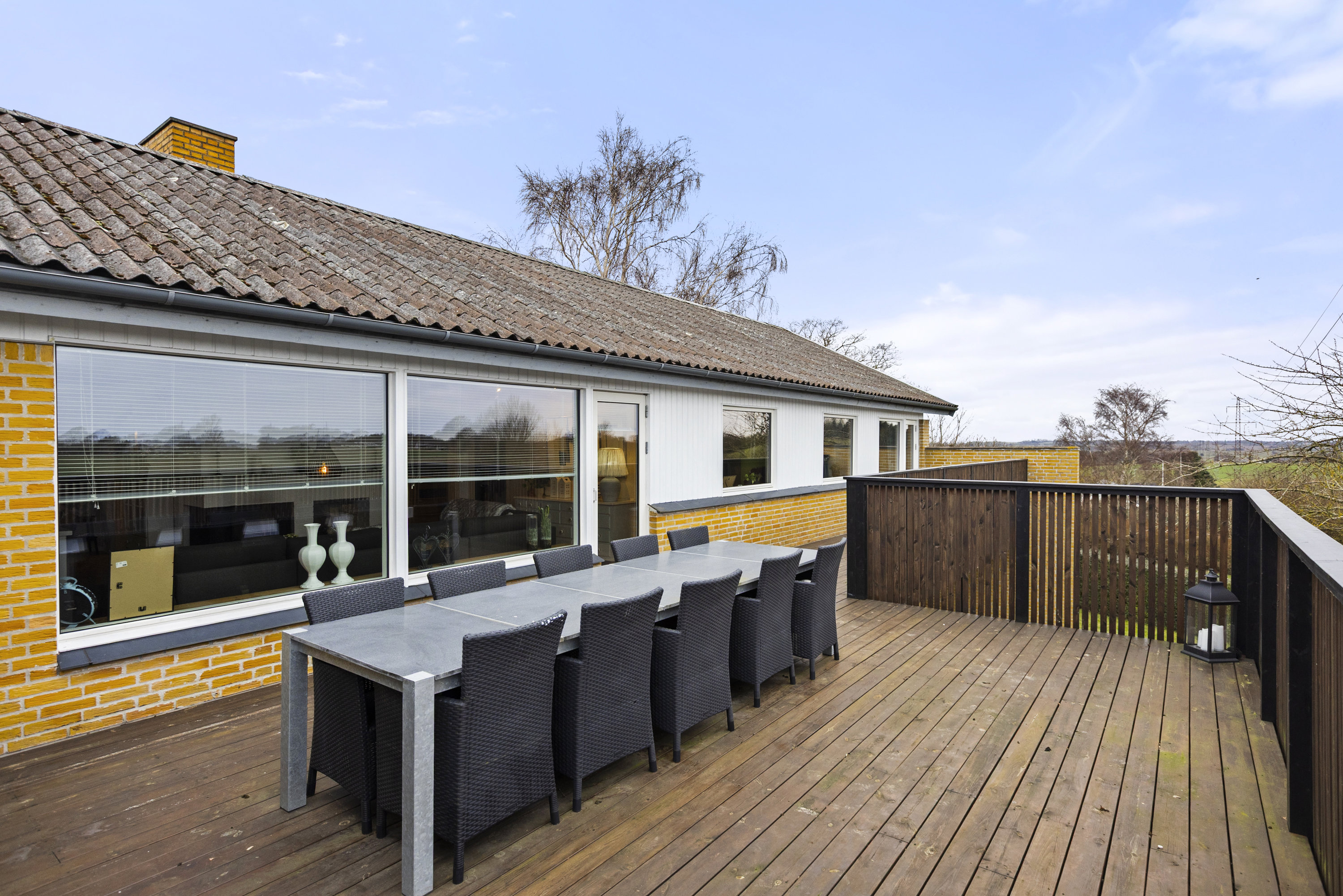 Fremhævet terrasse billede i fuldskærmstilstand. Billede af Milehøjen 16, Årby, 4400 Kalundborg