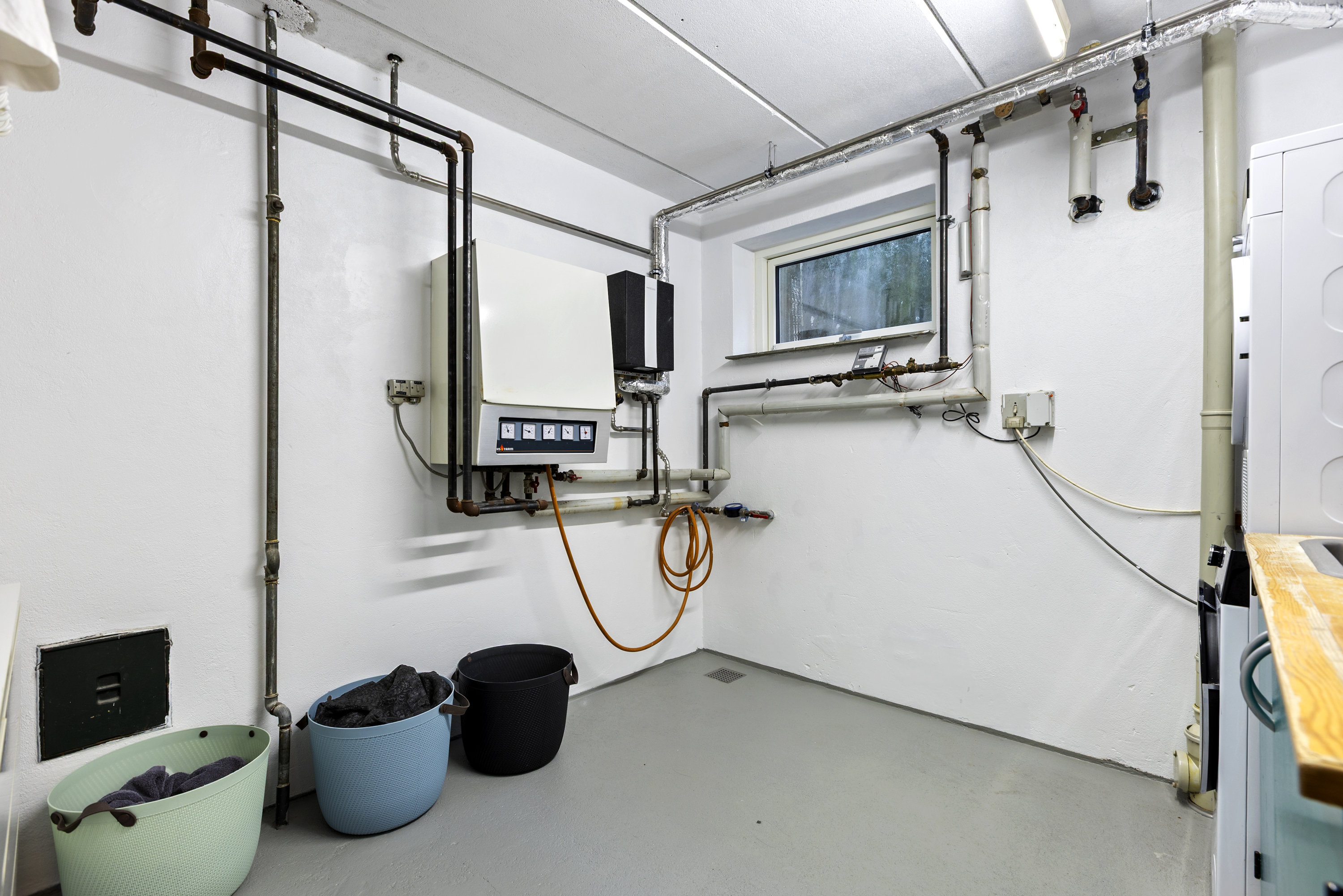 Fremhævet vaskerum billede i fuldskærmstilstand. Billede af Milehøjen 16, Årby, 4400 Kalundborg