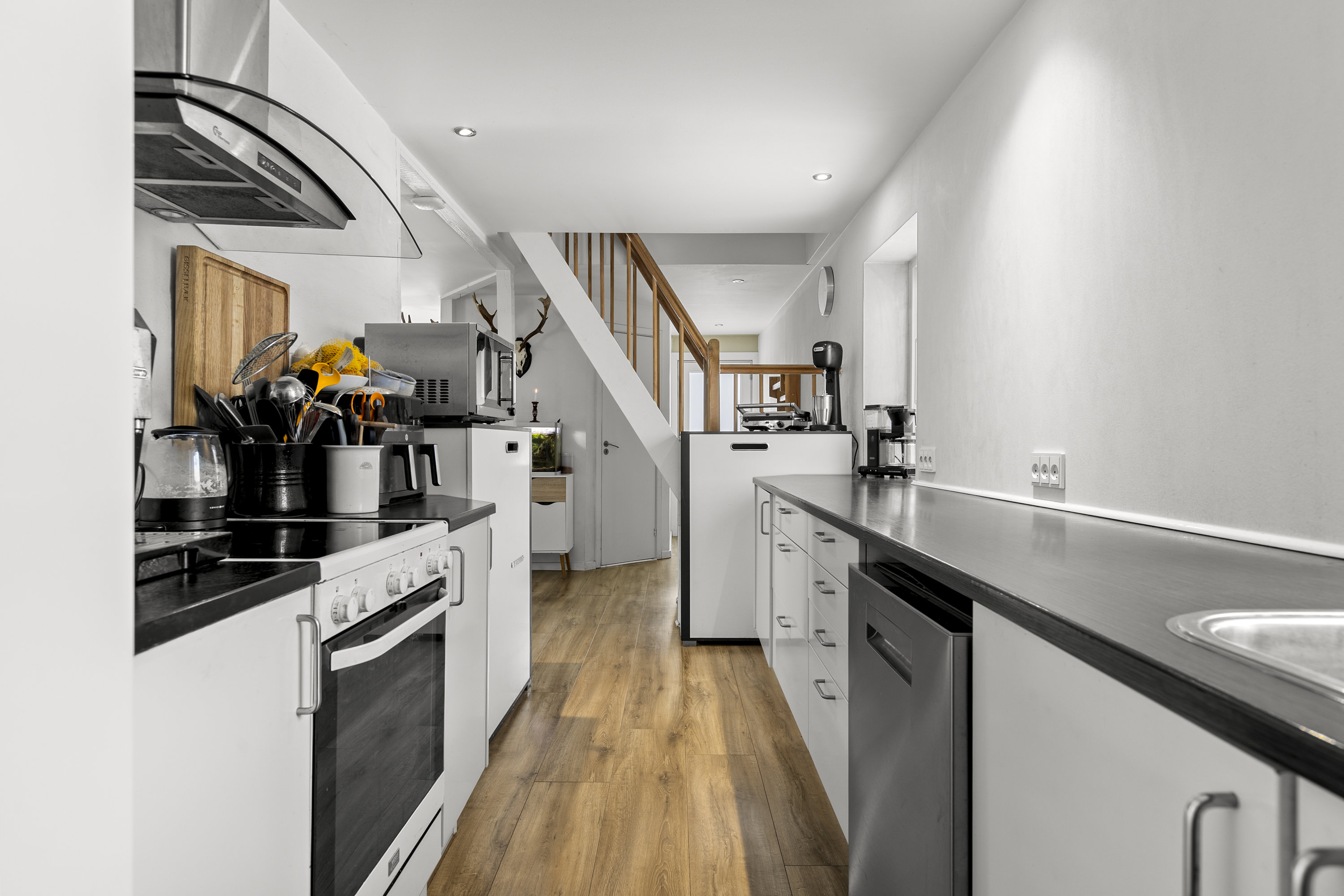 Fremhævet køkken billede i fuldskærmstilstand. Billede af Haslevvej 250, 4100 Ringsted