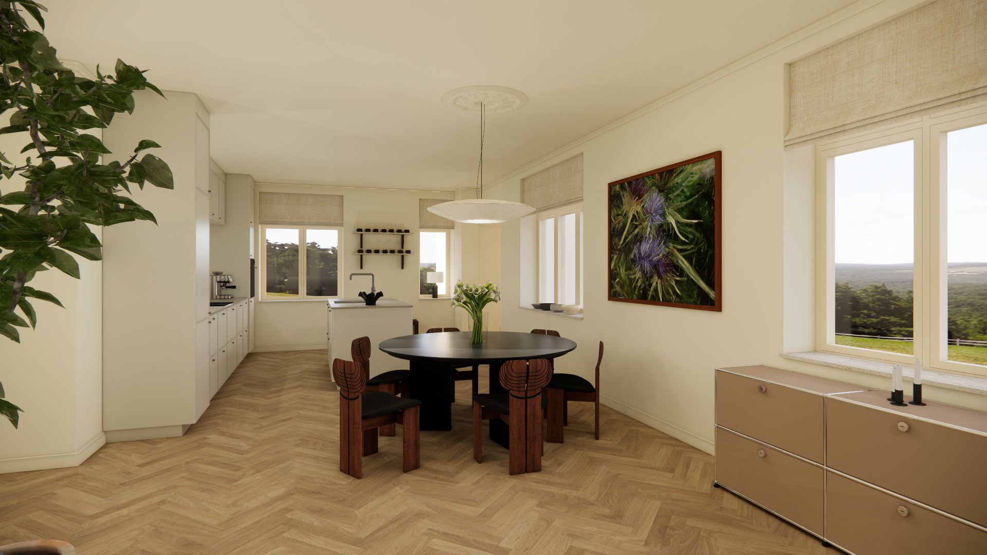 Miniaturebillede 2: . Billede af Sankt Knuds Vej 36, 1. th., 1903 Frederiksberg C