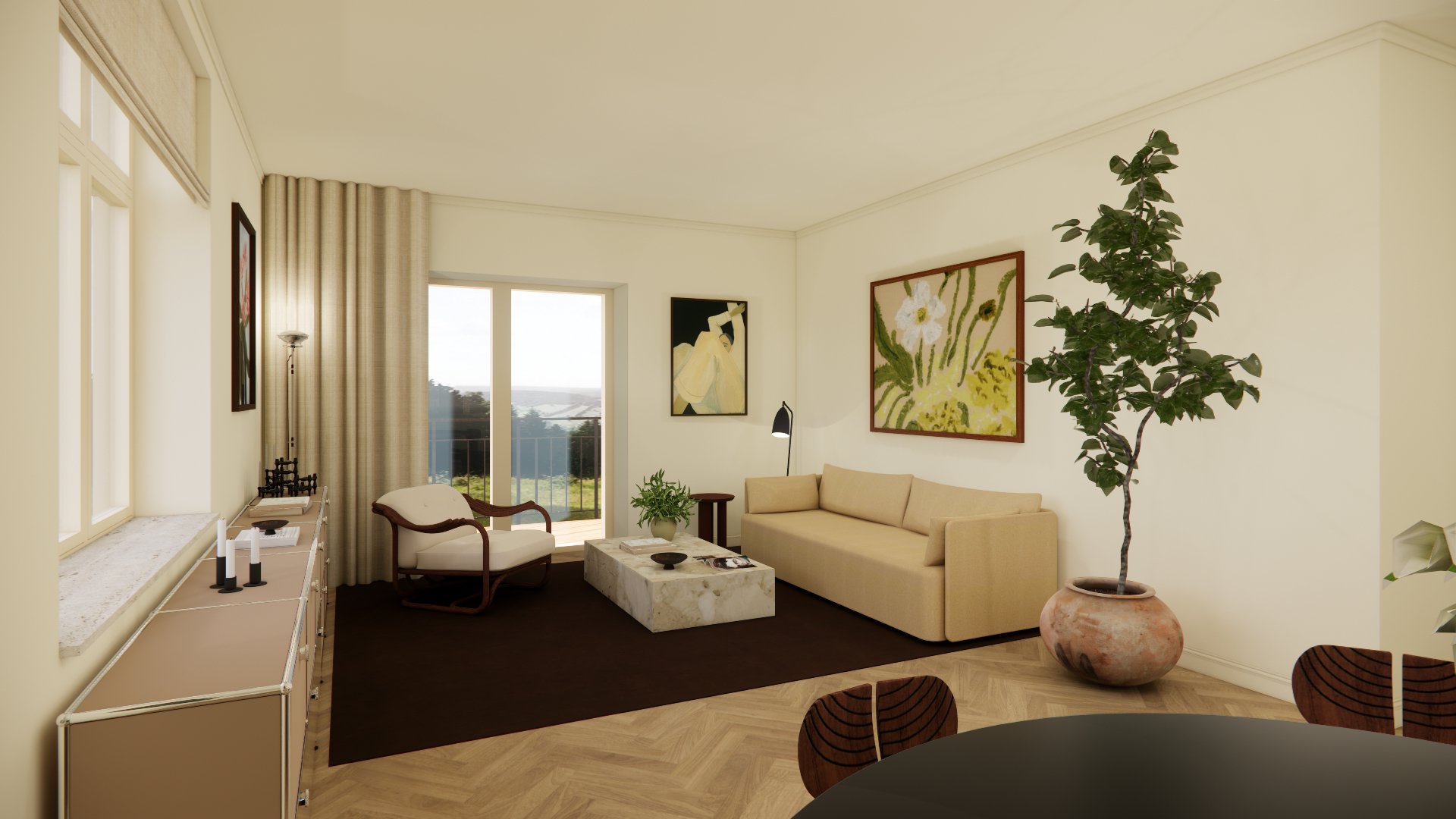 Fremhævet  billede i fuldskærmstilstand. Billede af Sankt Knuds Vej 36, 1. th., 1903 Frederiksberg C