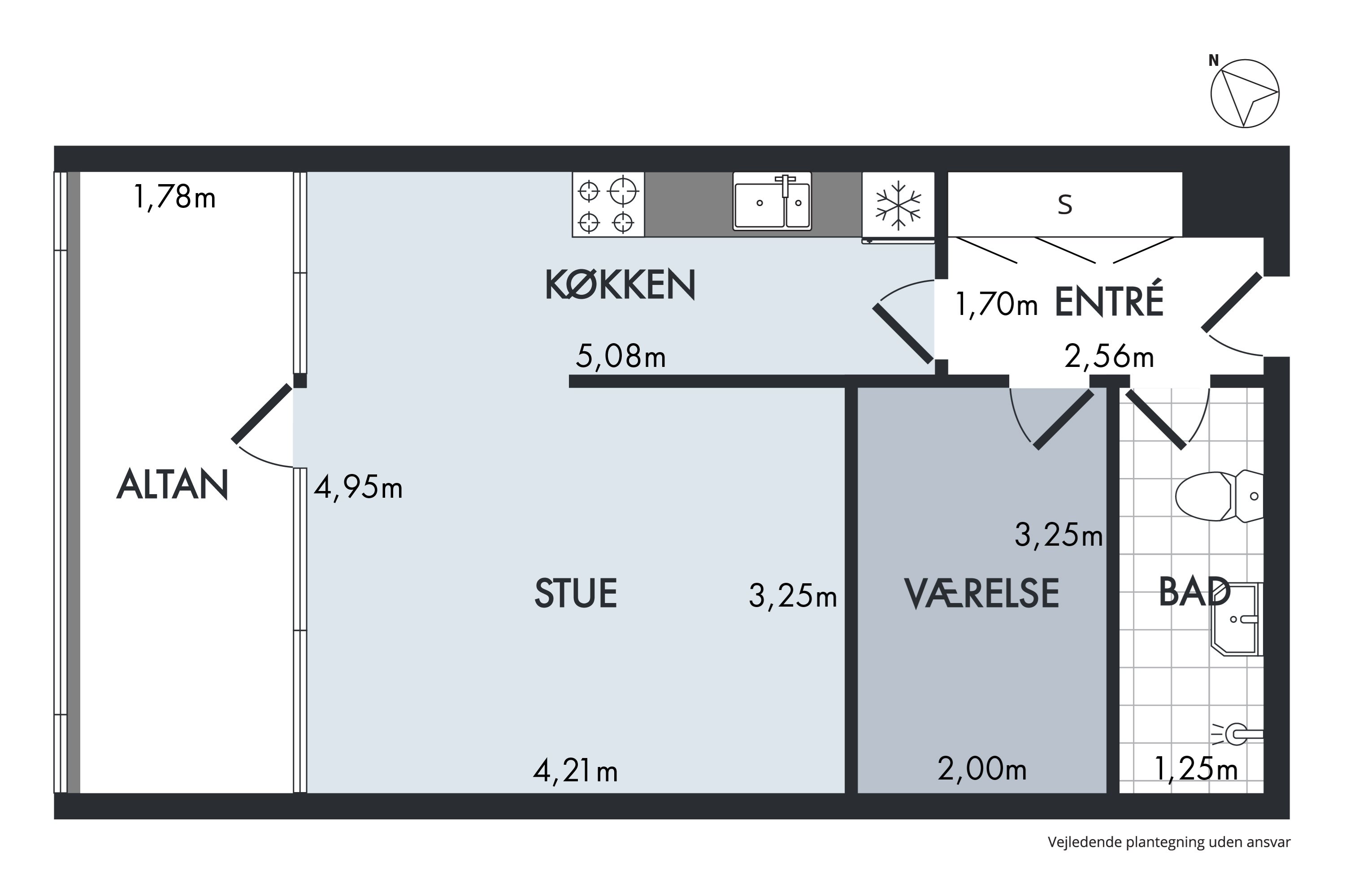 Plantegninger billede af Floravænget 5, st.. mf., Dalum, 5250 Odense SV