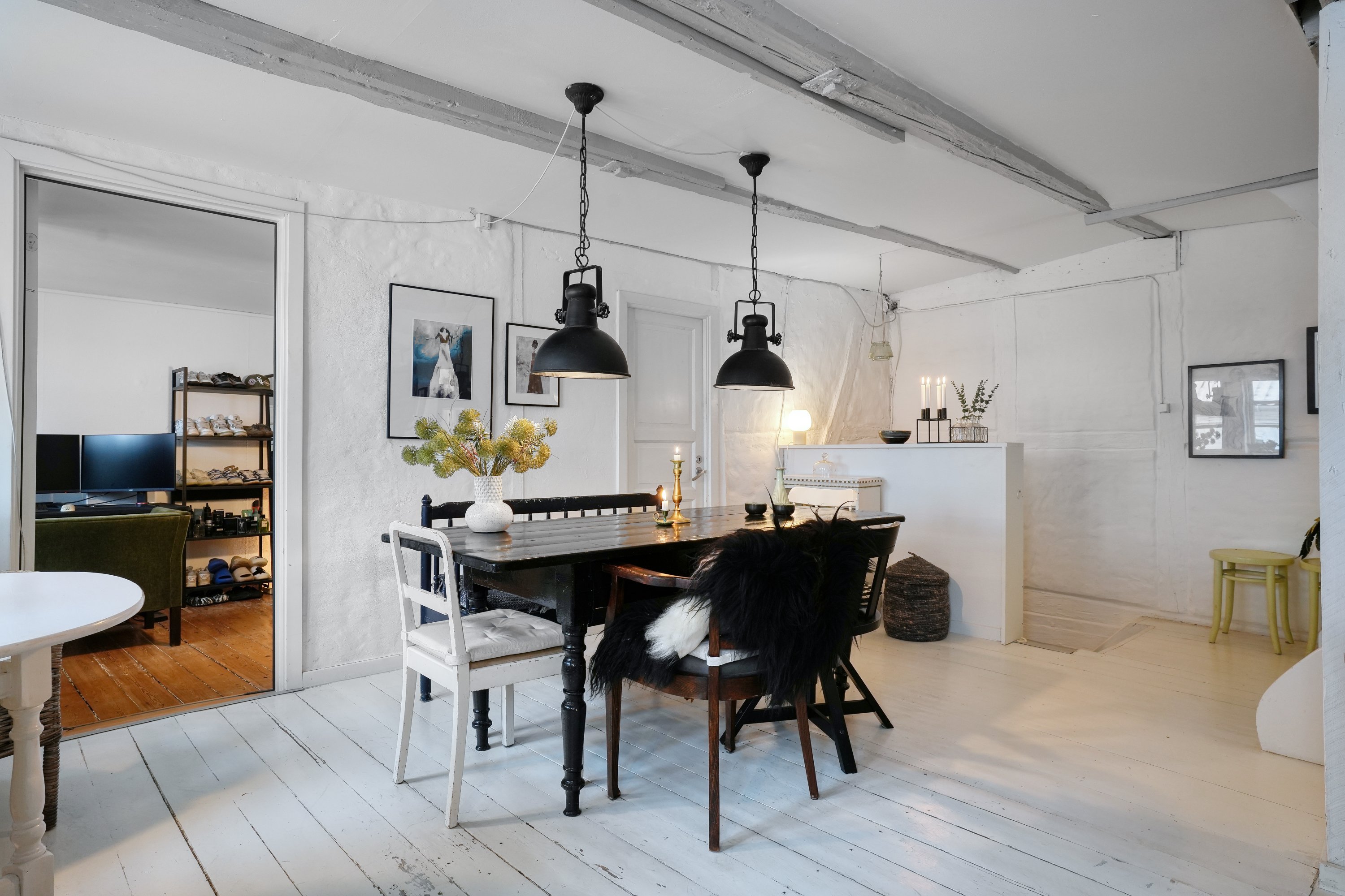 Fremhævet spisestue billede i fuldskærmstilstand. Billede af Skyttenstræde 11C, 3000 Helsingør