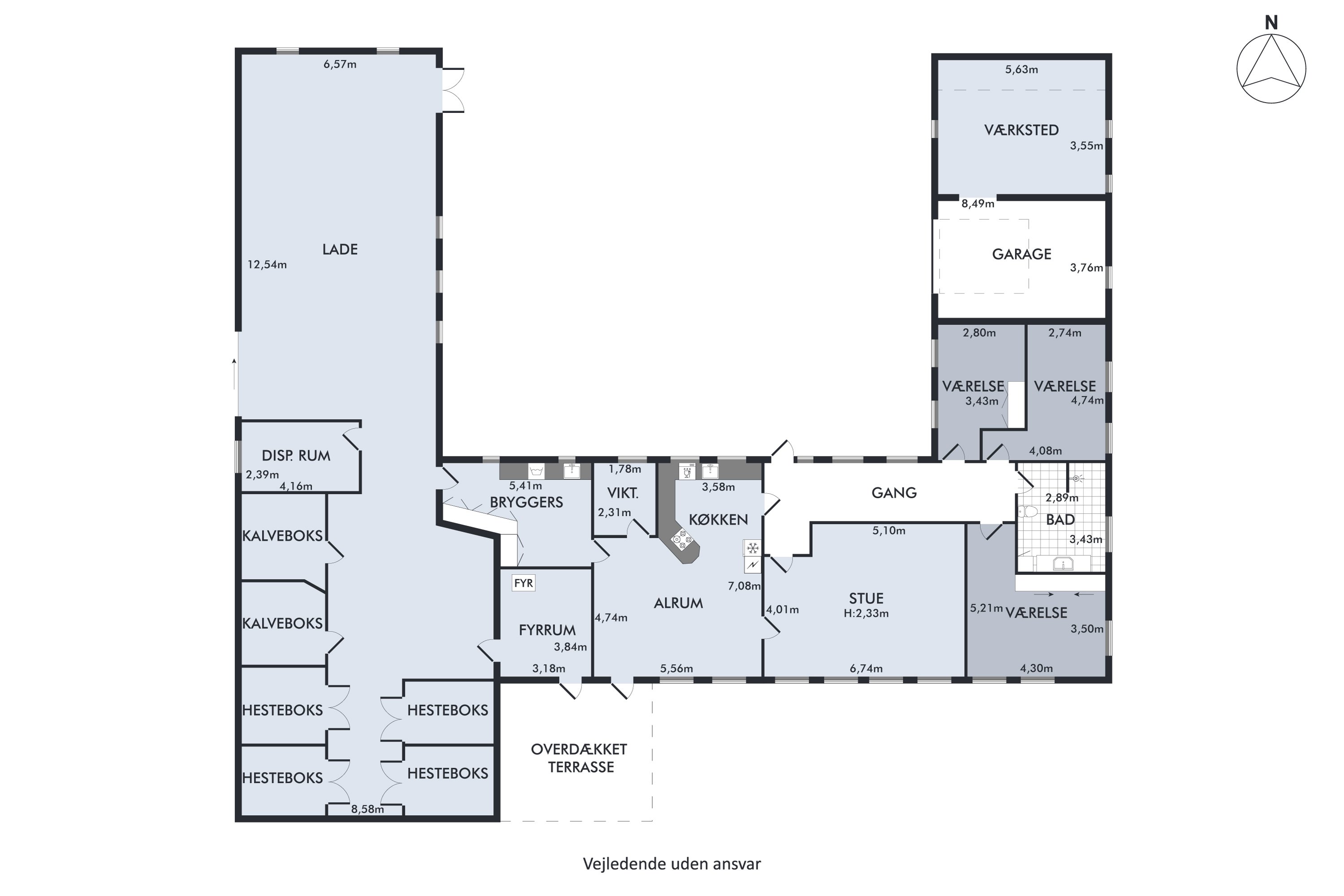 Plantegninger billede af Bojskovvej 18, 6400 Sønderborg