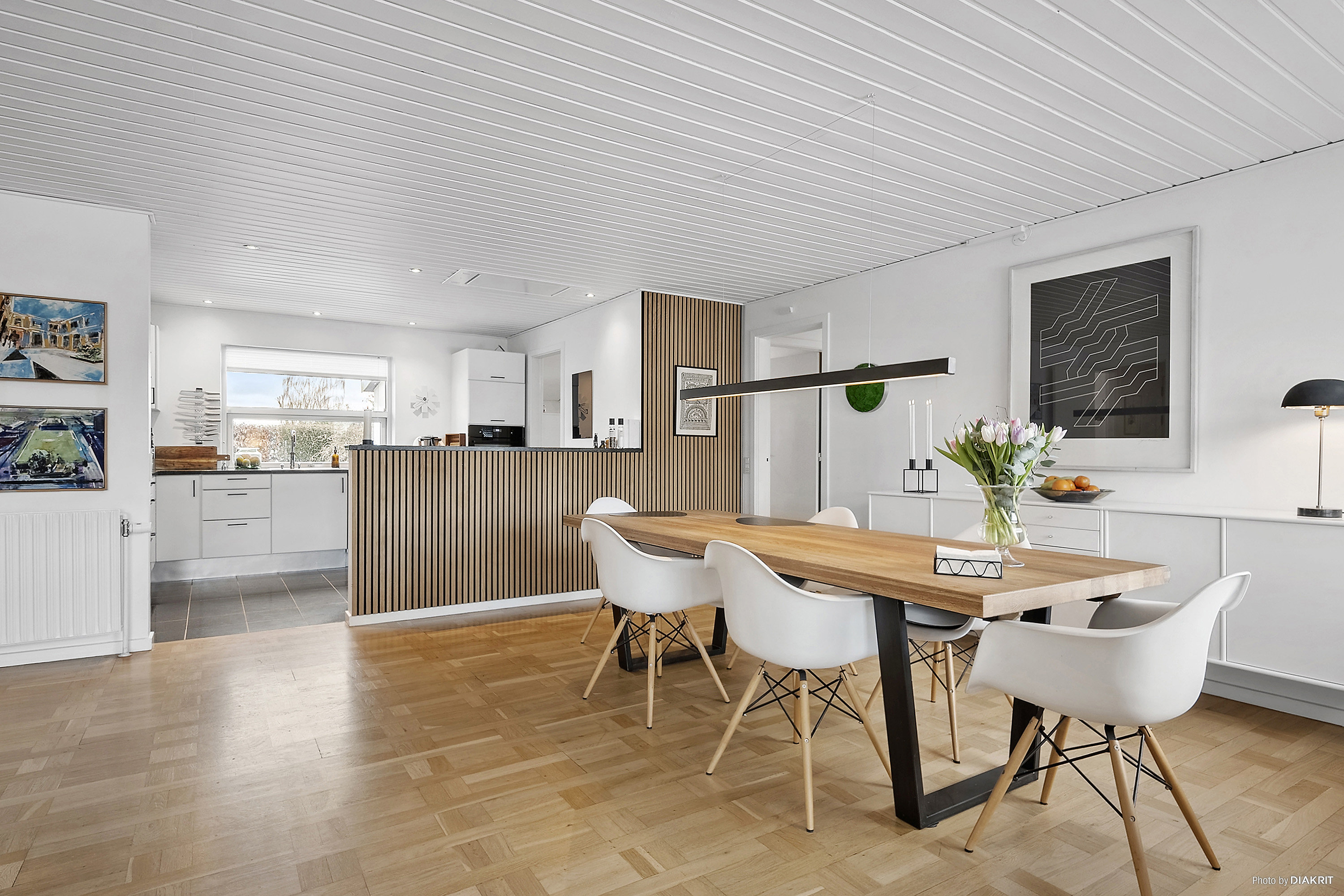 Fremhævet spisestue billede i fuldskærmstilstand. Billede af Engvangsvej 39, Strøby Egede, 4600 Køge