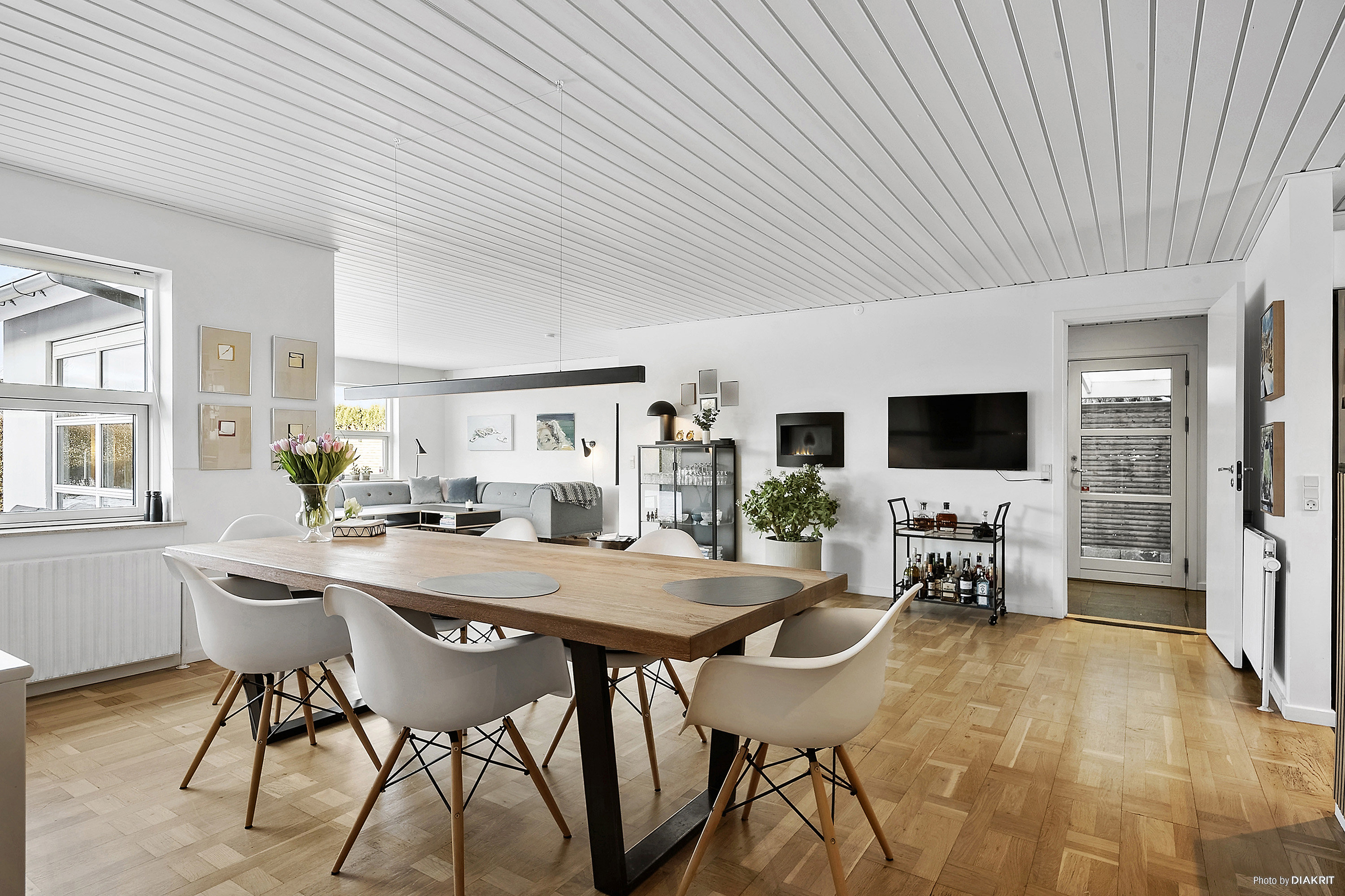 Fremhævet spisestue billede i fuldskærmstilstand. Billede af Engvangsvej 39, Strøby Egede, 4600 Køge