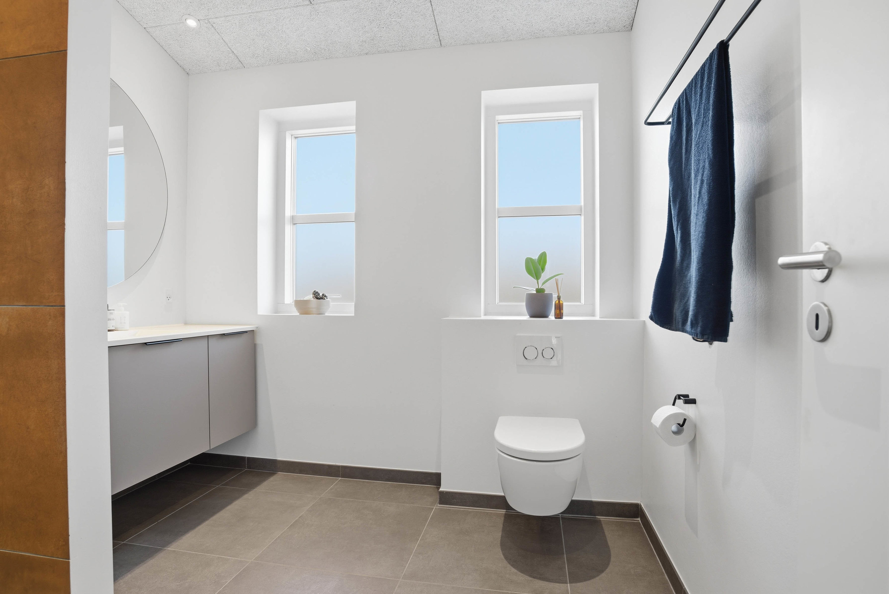 Fremhævet badeværelse billede i fuldskærmstilstand. Billede af Fjald 5, Halgårde, 7500 Holstebro