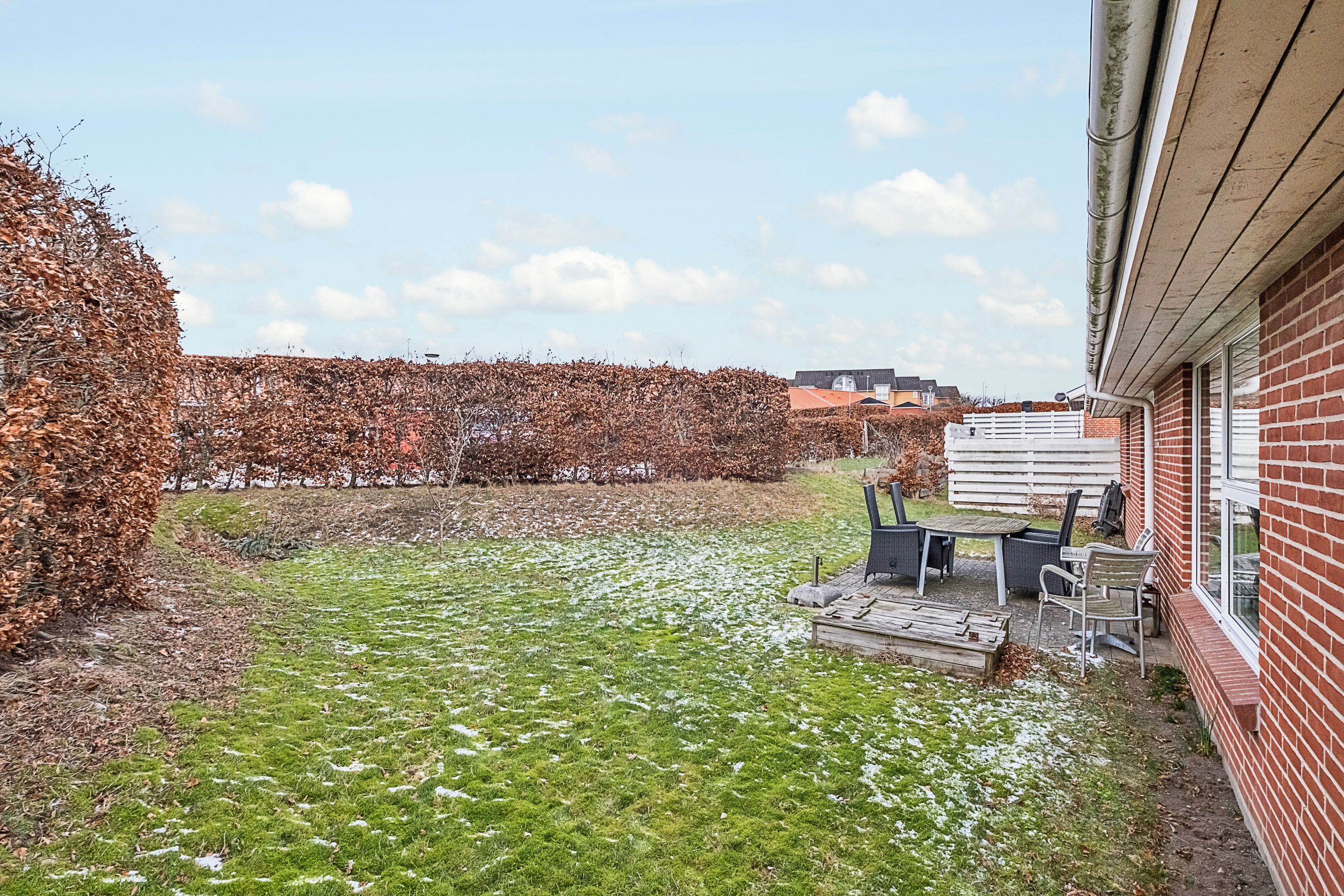 Fremhævet have billede i fuldskærmstilstand. Billede af Bøgehaven 45, 8520 Lystrup