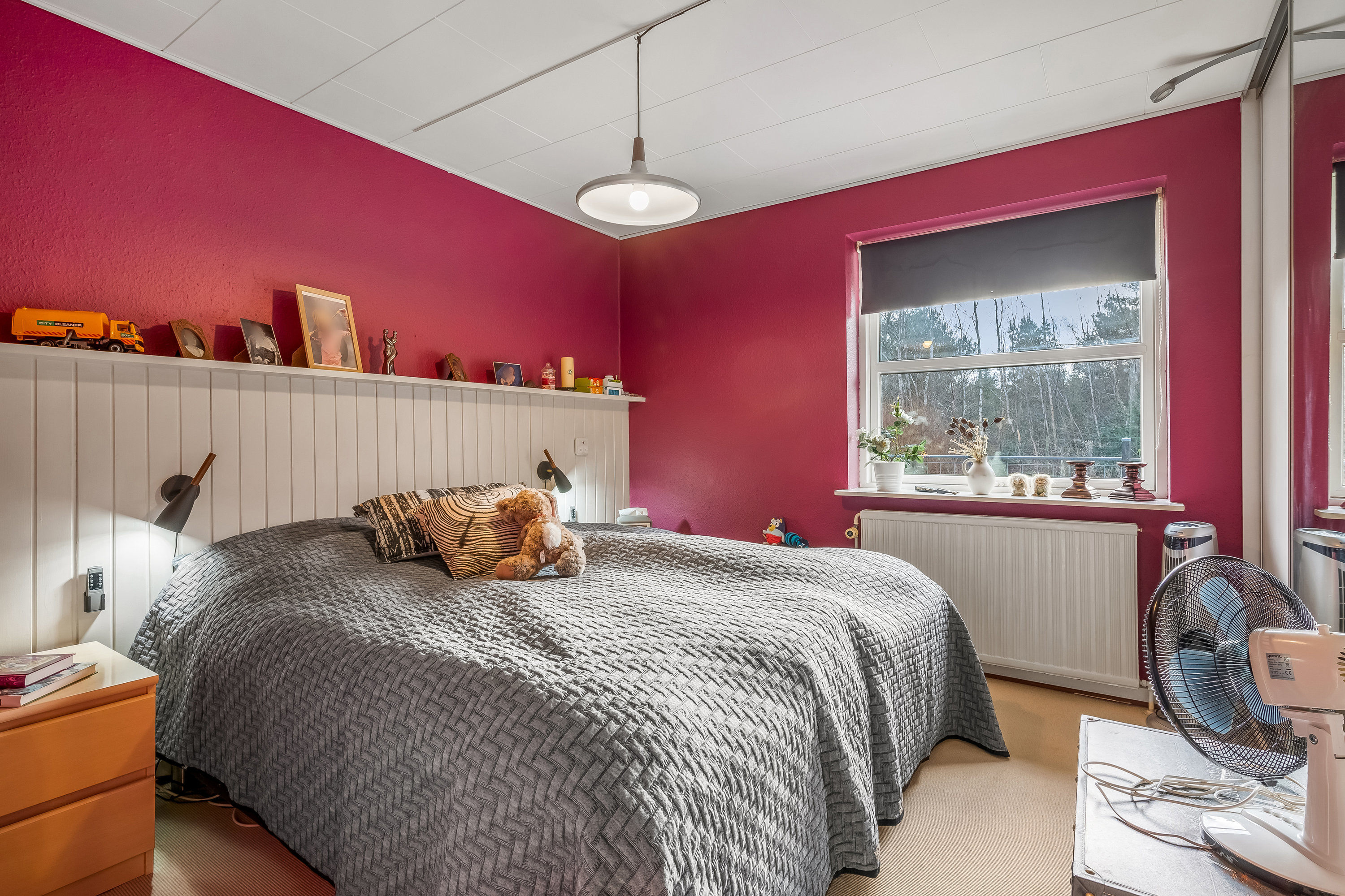 Fremhævet soveværelse billede i fuldskærmstilstand. Billede af Bisgårdvej 30, Hvam Mejeriby, 7500 Holstebro