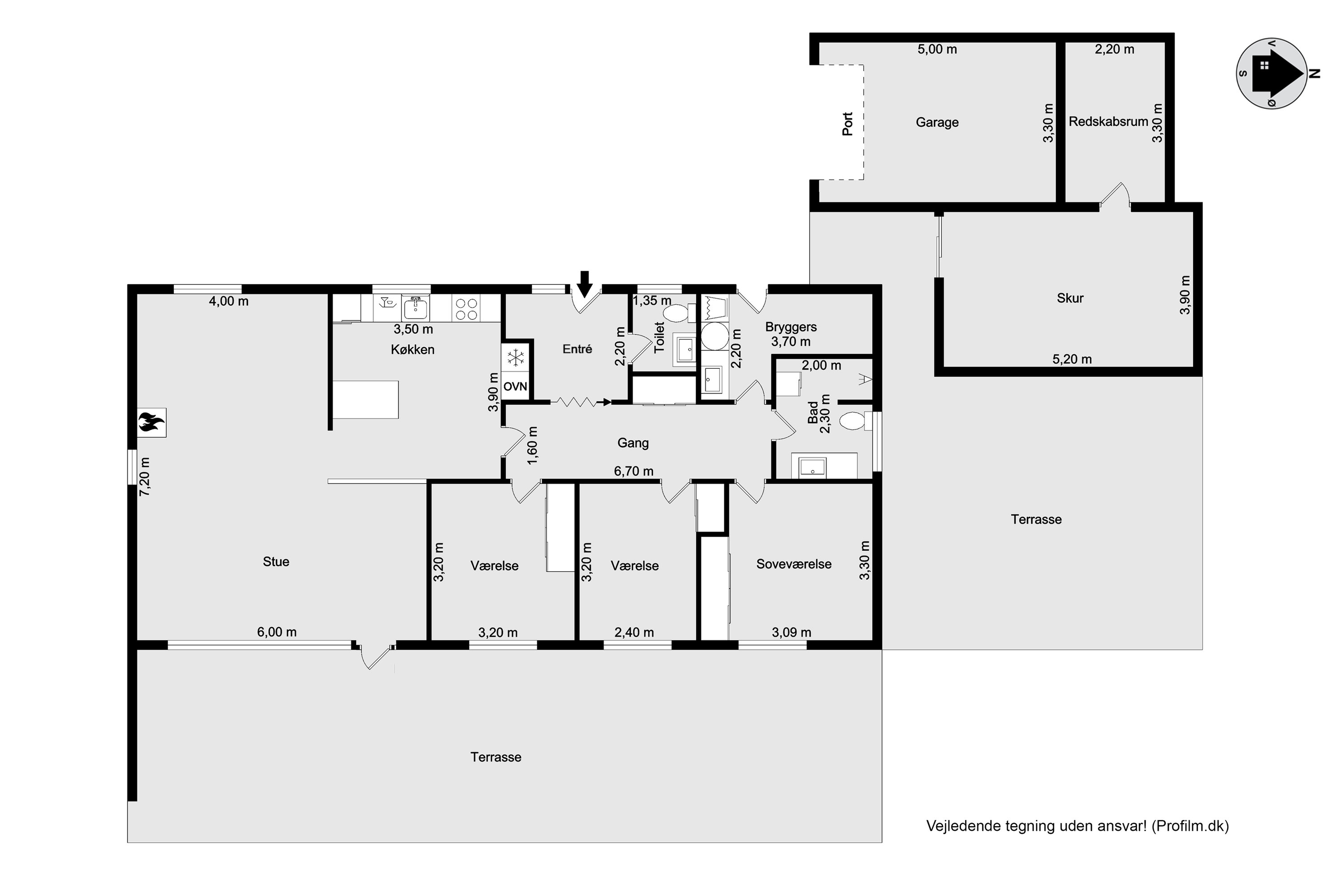 Plantegninger billede af Bisgårdvej 30, Hvam Mejeriby, 7500 Holstebro