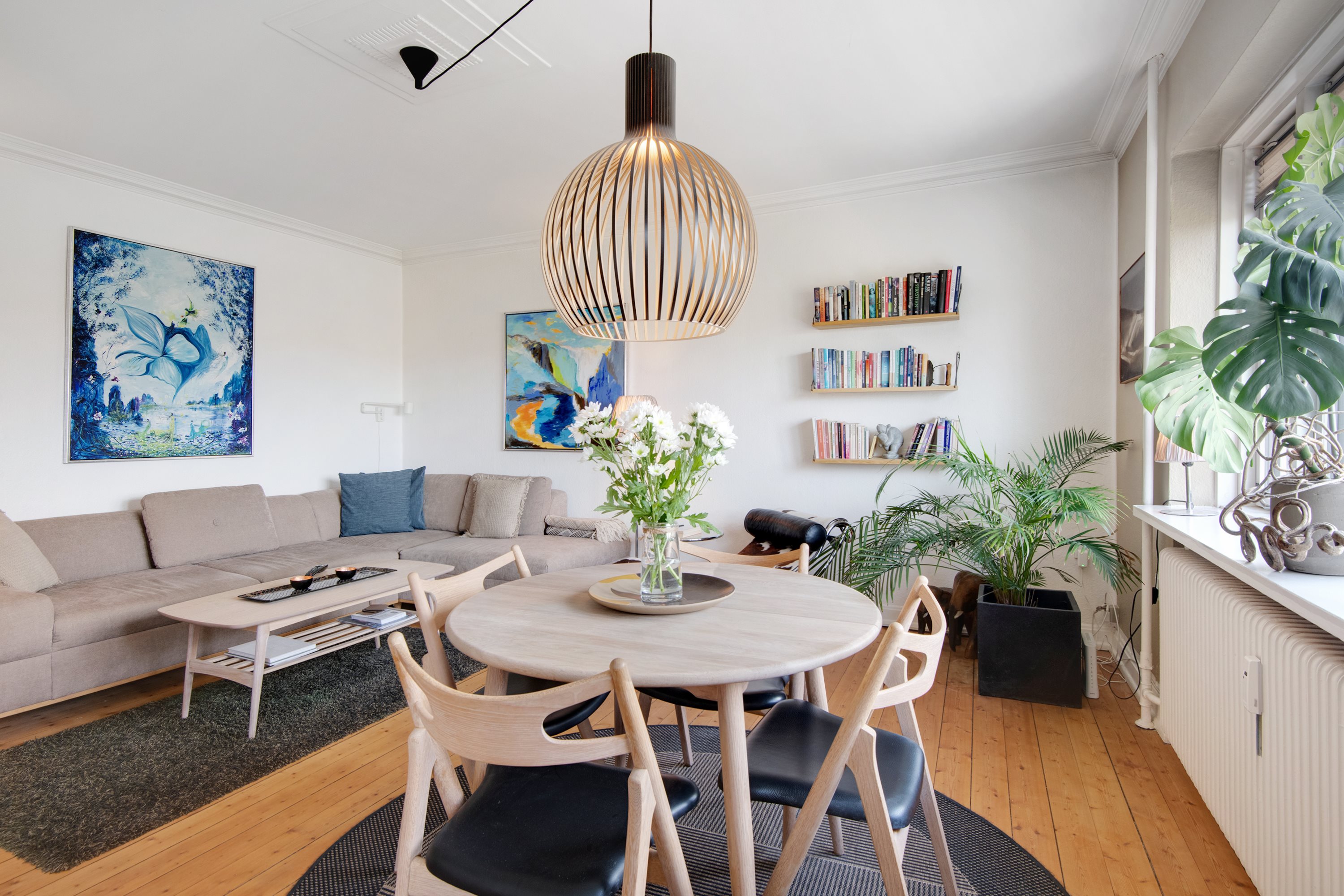 Fremhævet stue billede i fuldskærmstilstand. Billede af Vestre Fjordvej 34, 3. th., 9000 Aalborg