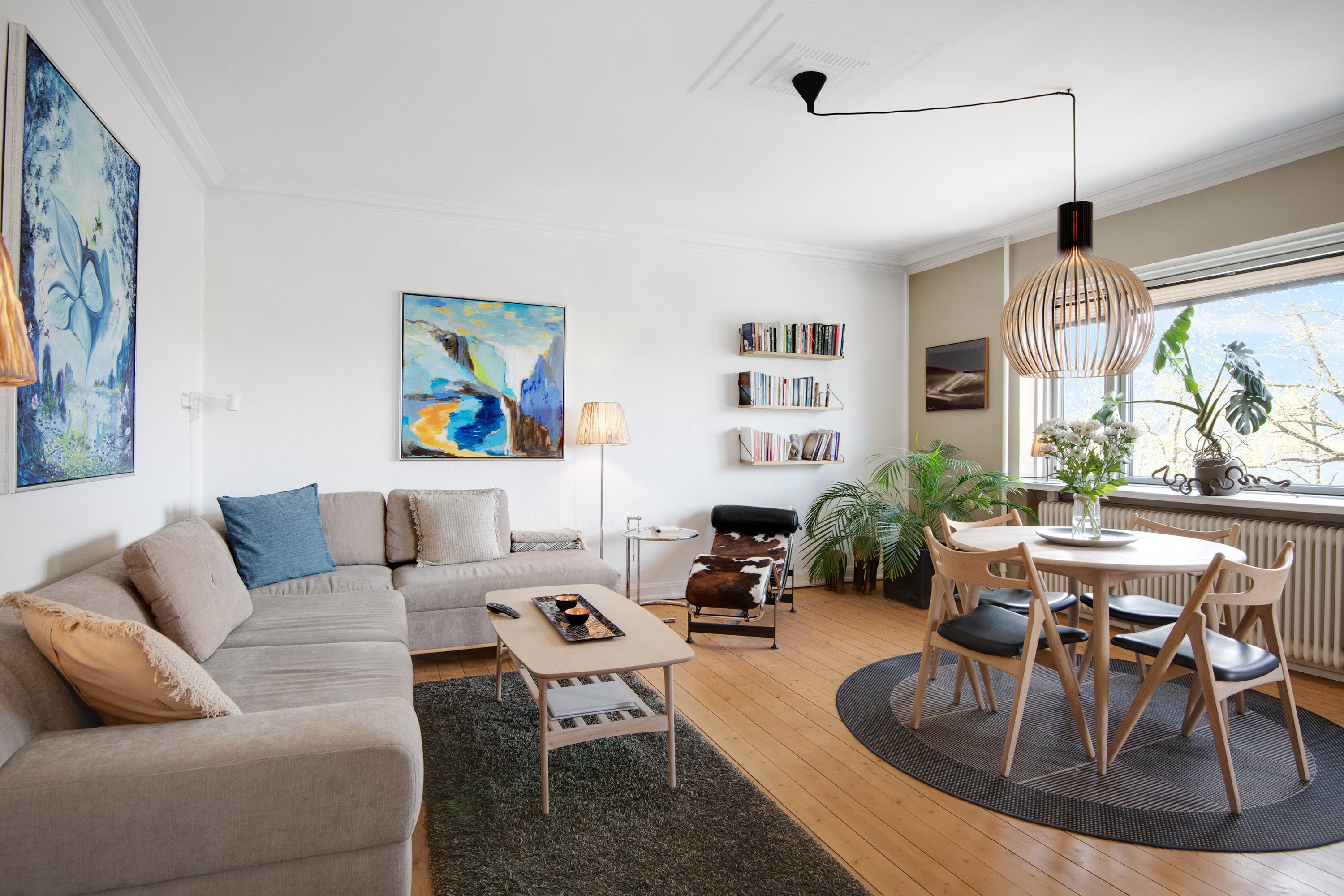 Fremhævet stue billede i fuldskærmstilstand. Billede af Vestre Fjordvej 34, 3. th., 9000 Aalborg