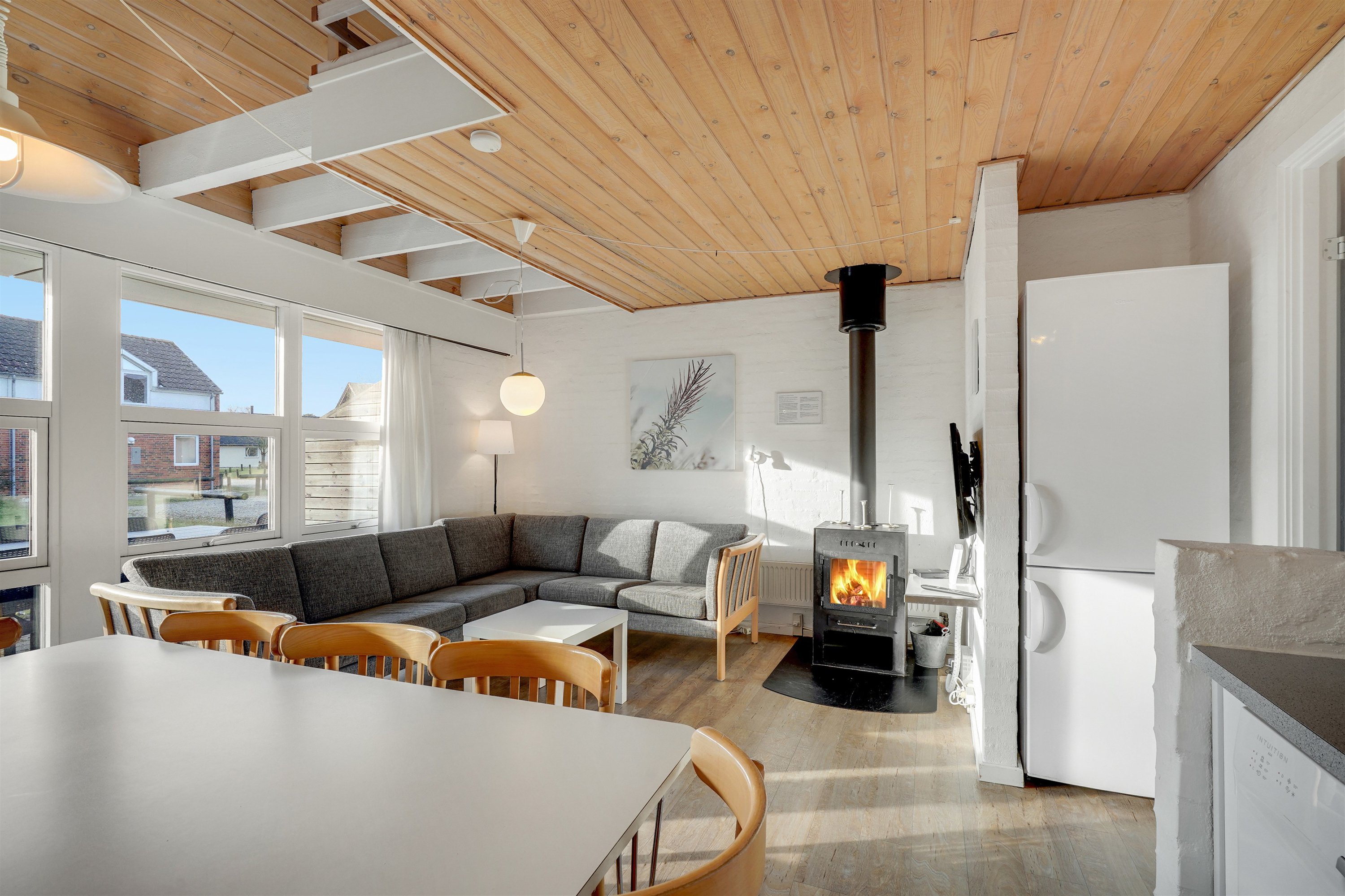 Fremhævet stue billede i fuldskærmstilstand. Billede af Hovej 4A, 33., 6857 Blåvand