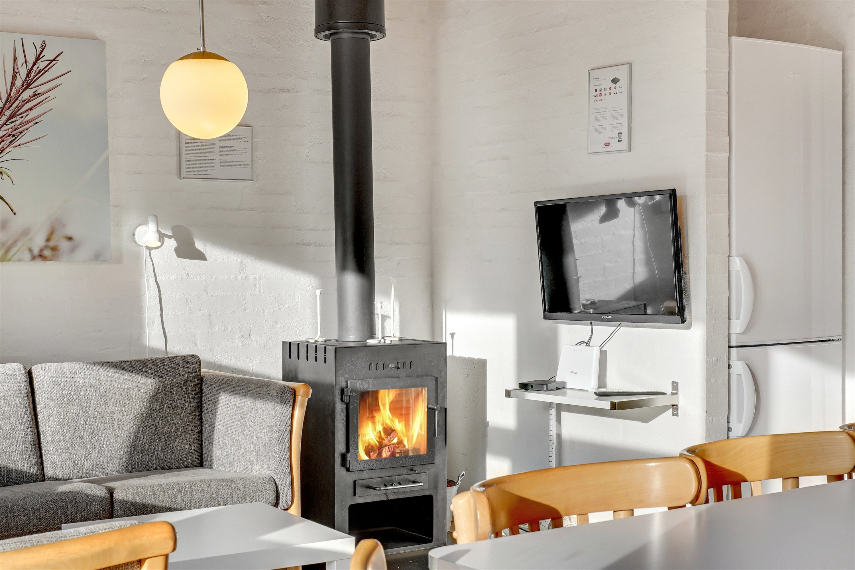 Fremhævet stue billede i fuldskærmstilstand. Billede af Hovej 4A, 33., 6857 Blåvand