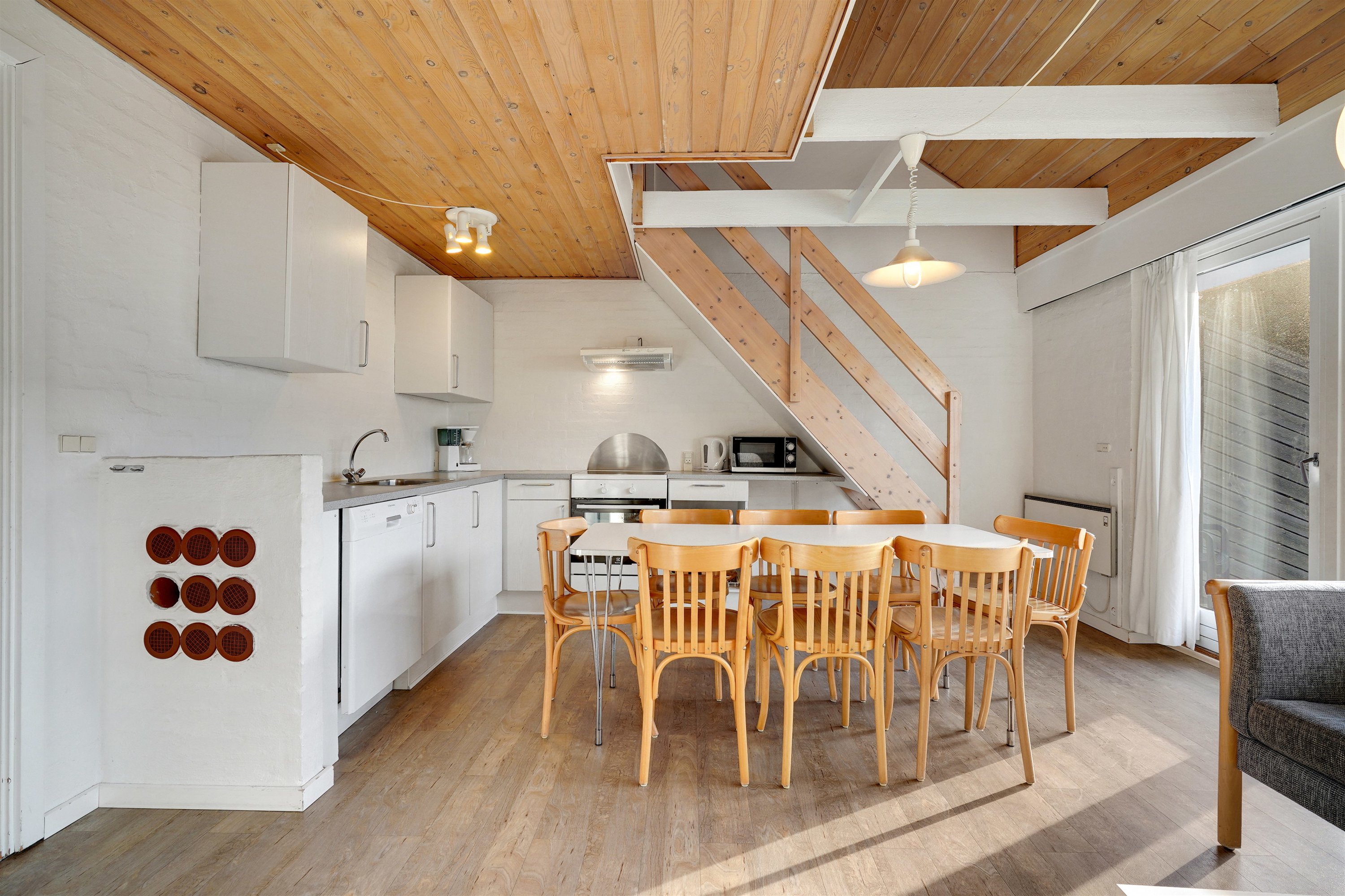 Fremhævet køkken billede i fuldskærmstilstand. Billede af Hovej 4A, 33., 6857 Blåvand