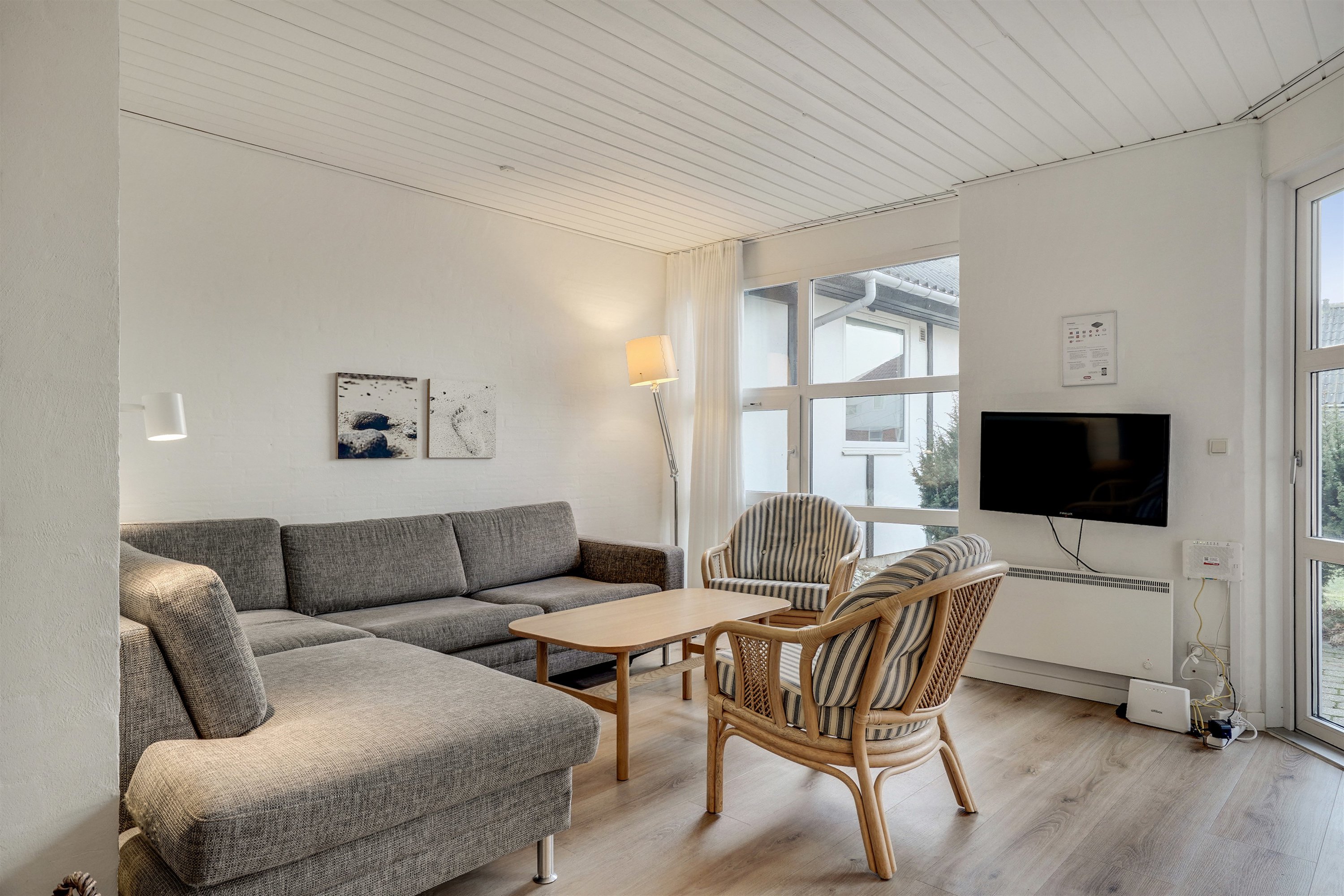 Fremhævet stue billede i fuldskærmstilstand. Billede af Hovej 4A, 64., 6857 Blåvand