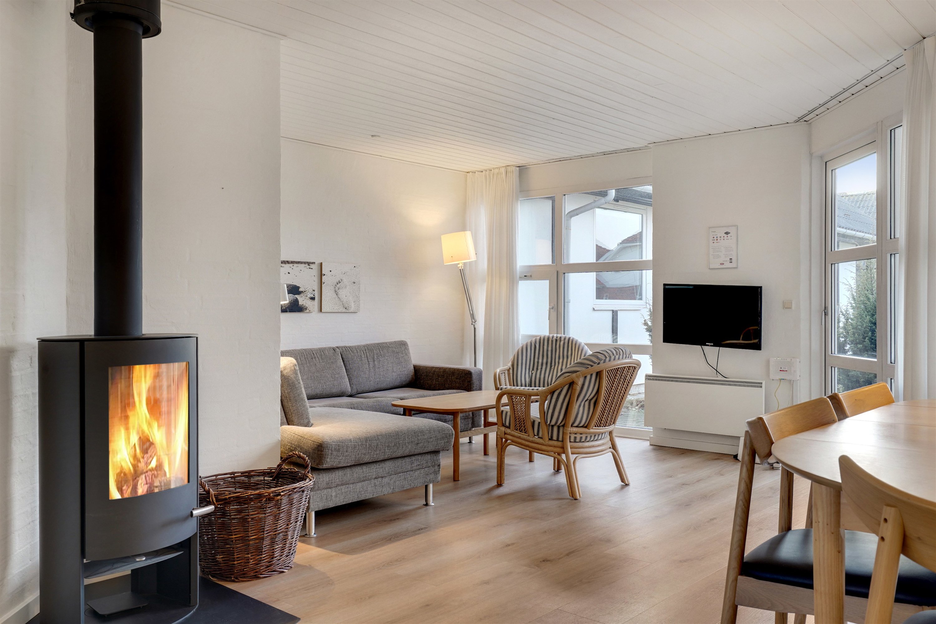 Fremhævet stue billede i fuldskærmstilstand. Billede af Hovej 4A, 64., 6857 Blåvand