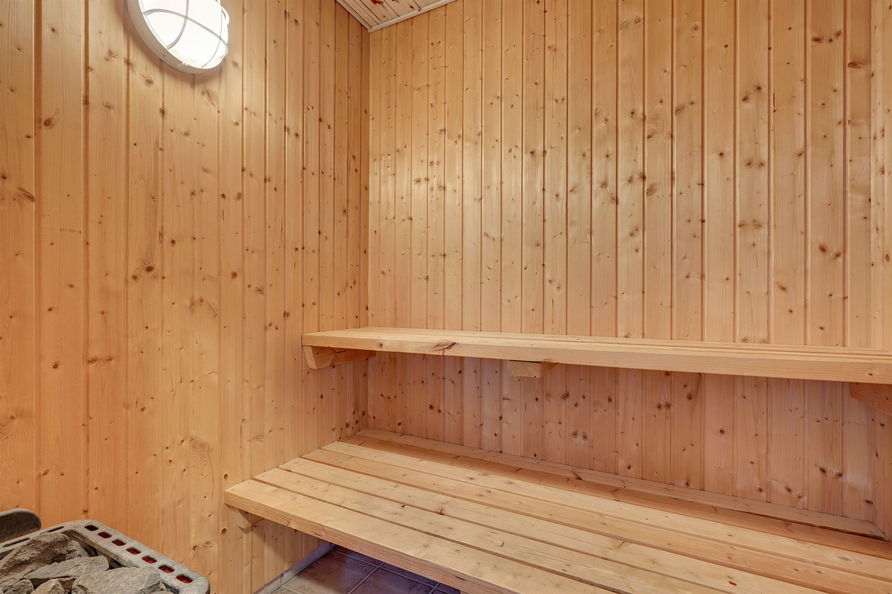 Fremhævet sauna billede i fuldskærmstilstand. Billede af Hovej 4A, 64., 6857 Blåvand