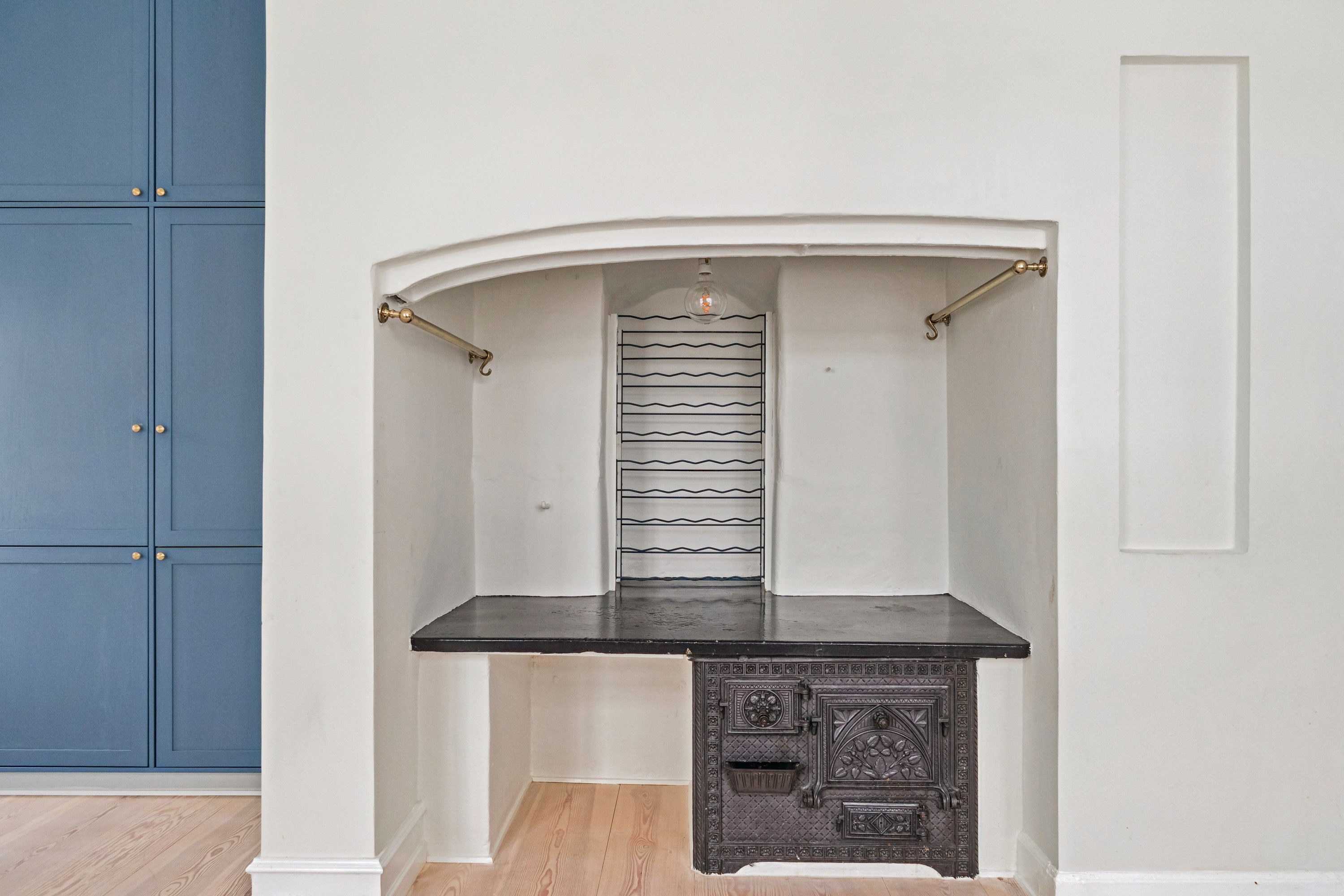 Fremhævet køkken billede i fuldskærmstilstand. Billede af Store Kongensgade 67A, 3. tv., 1264 København K