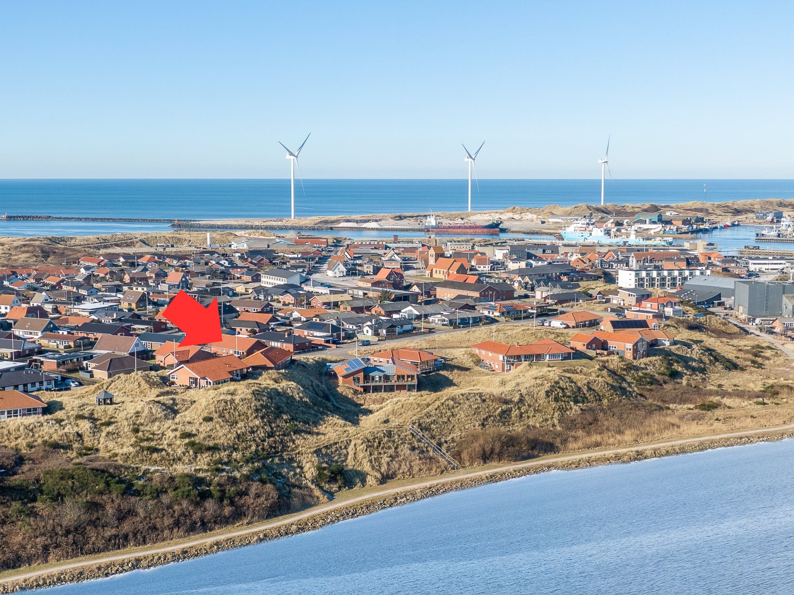 Miniaturebillede 1: street view. Billede af Østergade 22, 6960 Hvide Sande