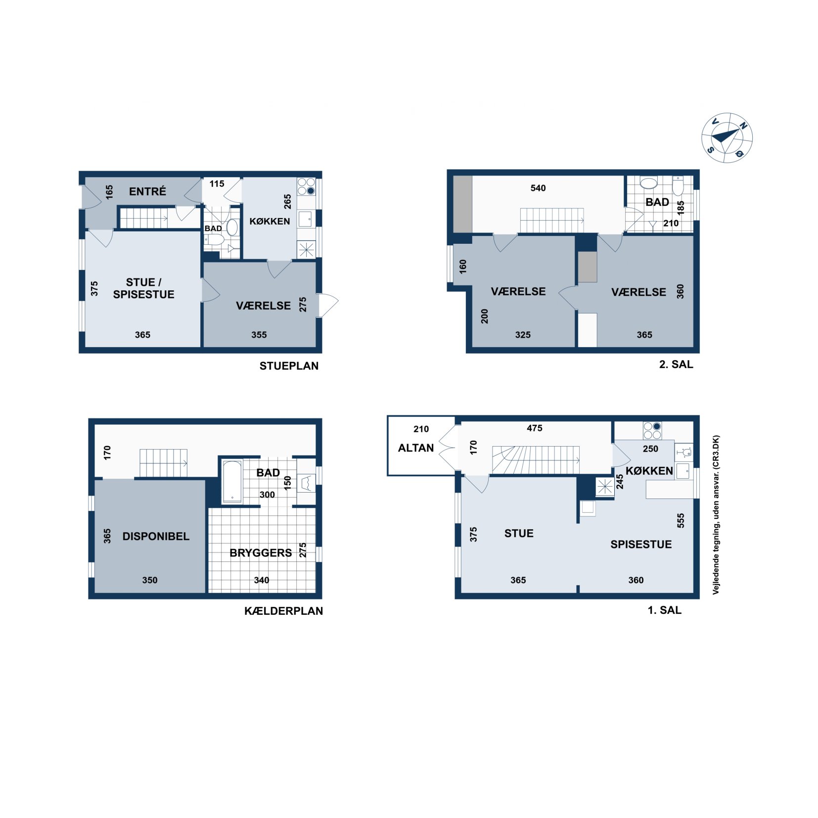 Plantegninger billede af Høyensgade 32, 2100 København Ø