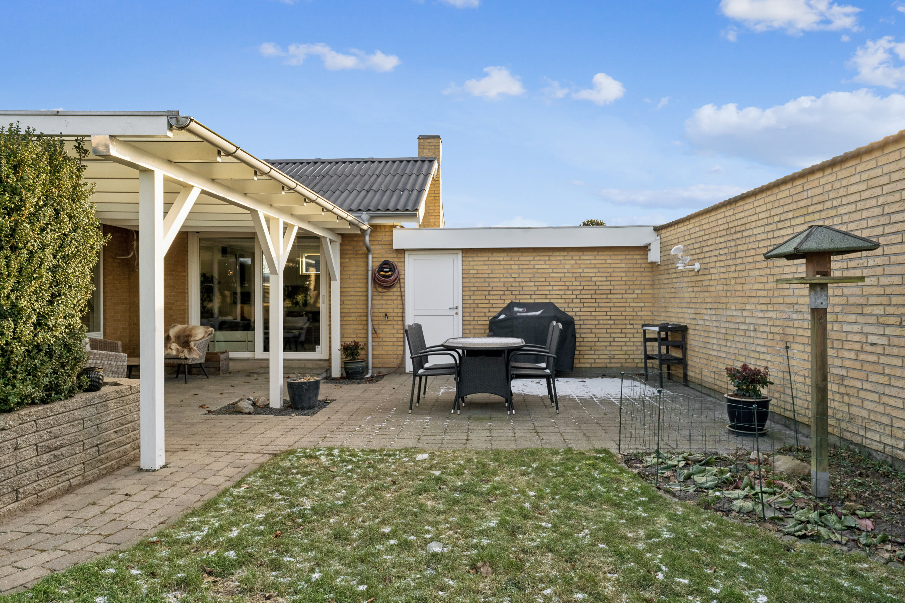 Fremhævet terrasse billede i fuldskærmstilstand. Billede af Aprilvej 14, Torsted, 8700 Horsens