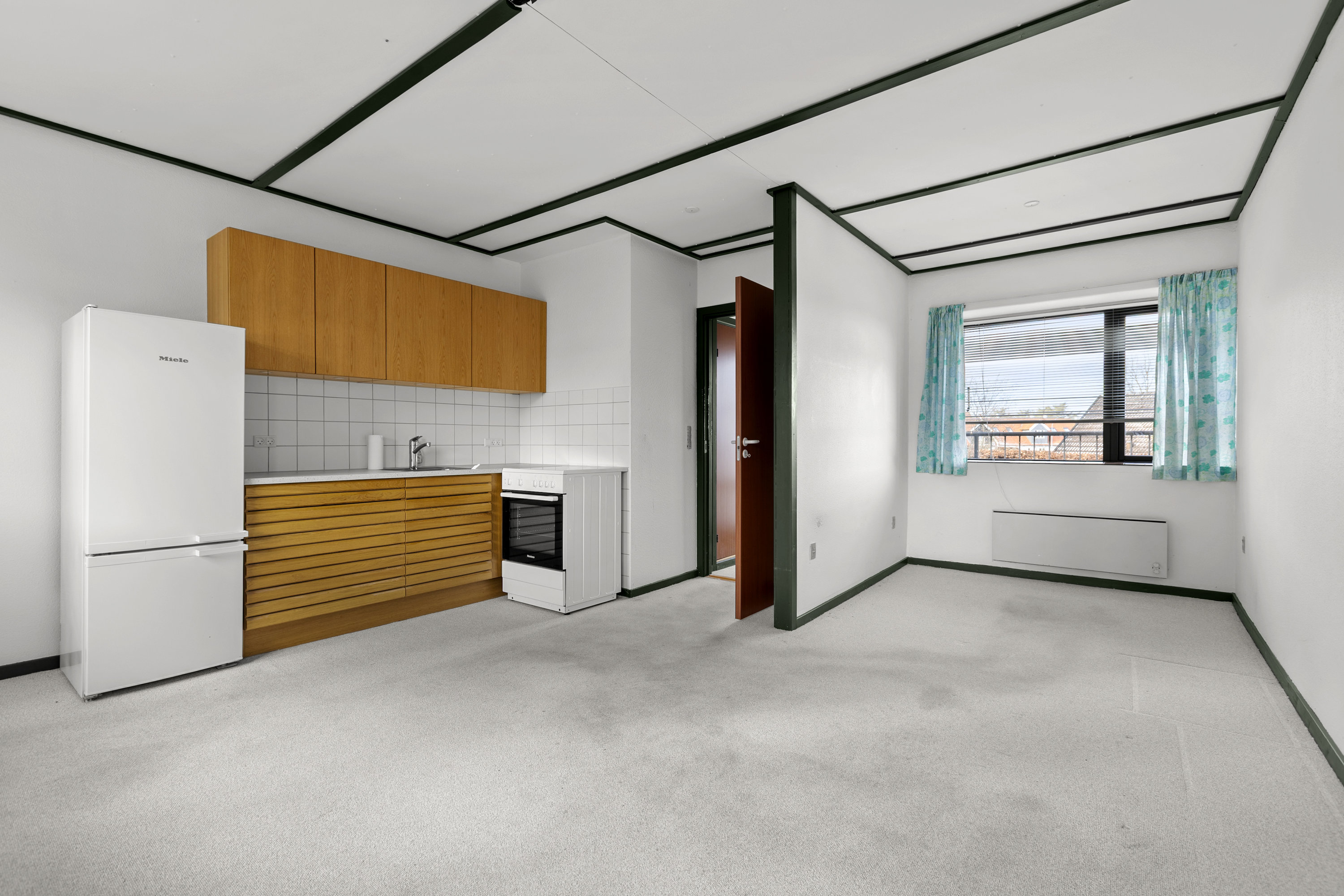 Fremhævet stue billede i fuldskærmstilstand. Billede af Asylgade 46, 1. 13., 4000 Roskilde