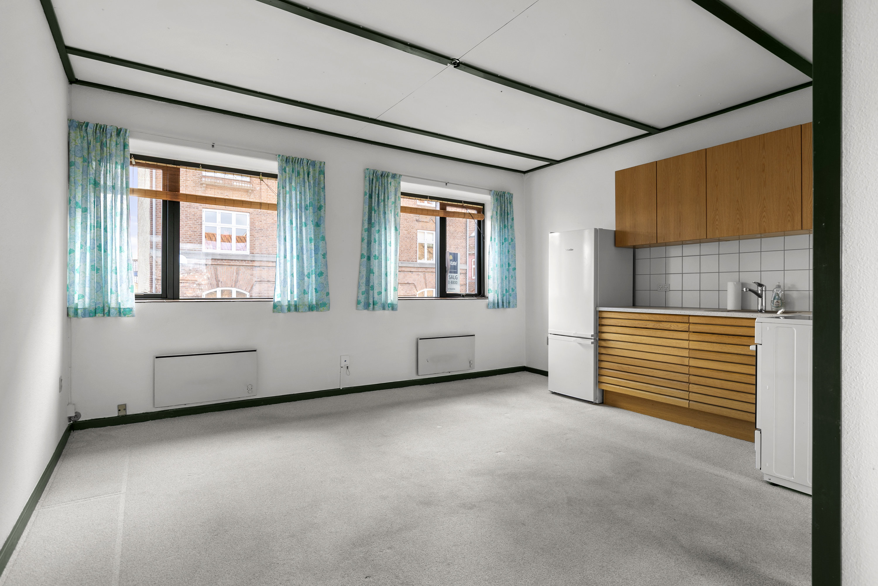 Fremhævet stue billede i fuldskærmstilstand. Billede af Asylgade 46, 1. 13., 4000 Roskilde