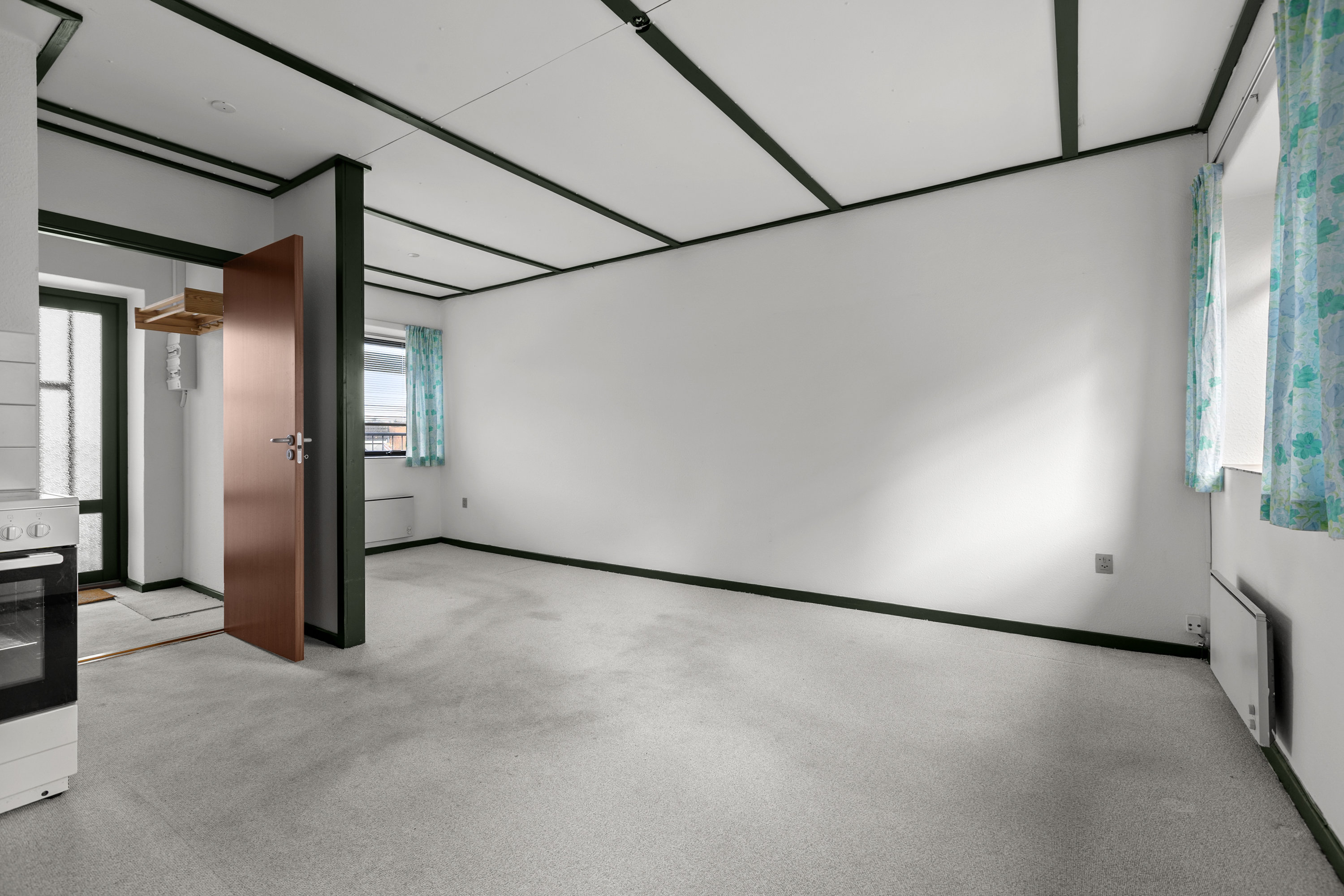 Fremhævet stue billede i fuldskærmstilstand. Billede af Asylgade 46, 1. 13., 4000 Roskilde