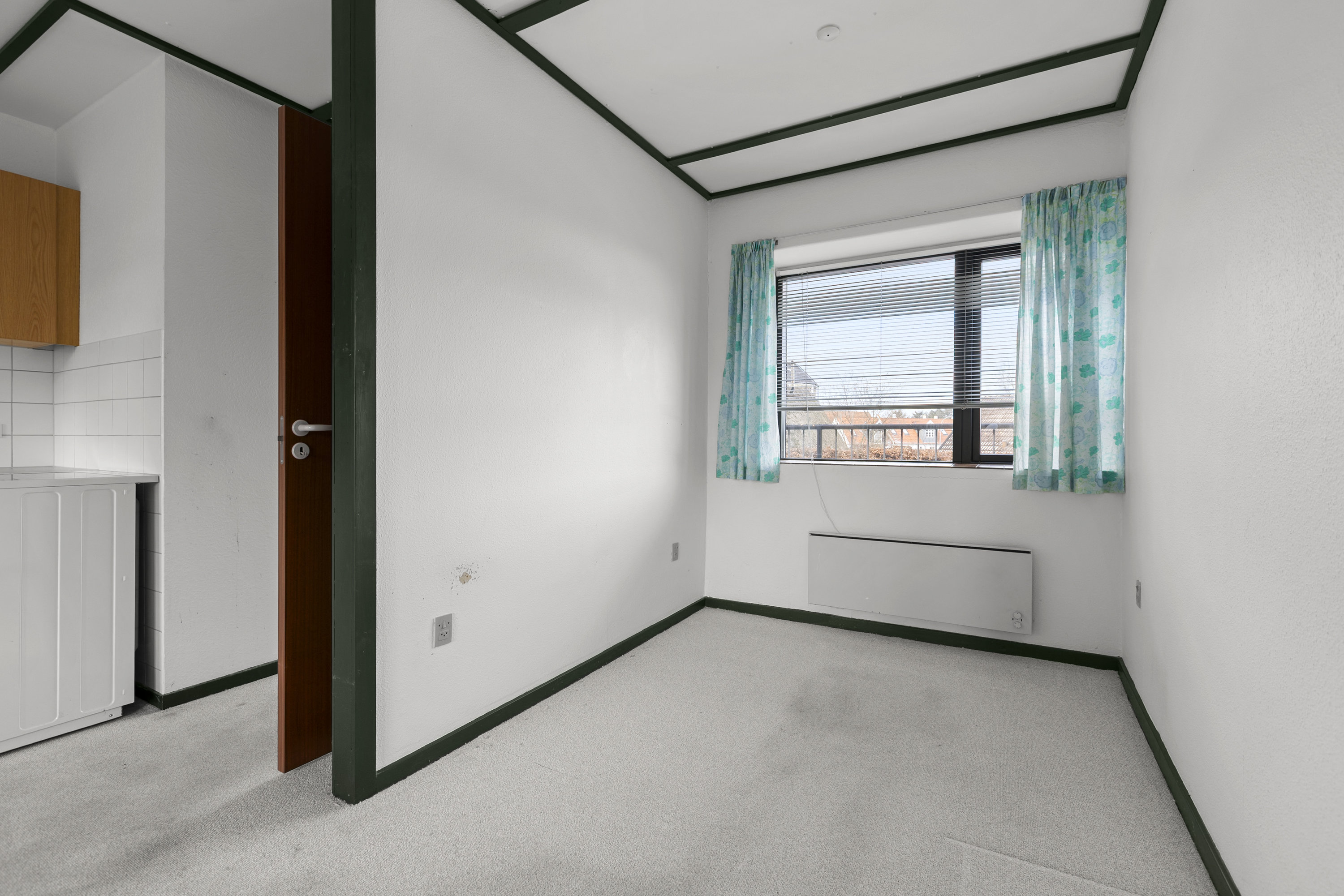 Fremhævet stue billede i fuldskærmstilstand. Billede af Asylgade 46, 1. 13., 4000 Roskilde