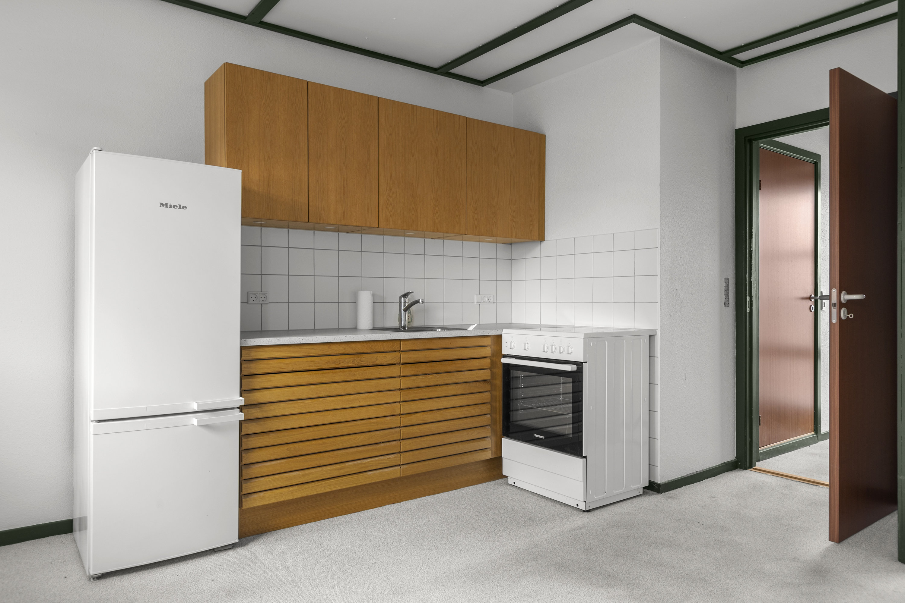 Fremhævet køkken billede i fuldskærmstilstand. Billede af Asylgade 46, 1. 13., 4000 Roskilde