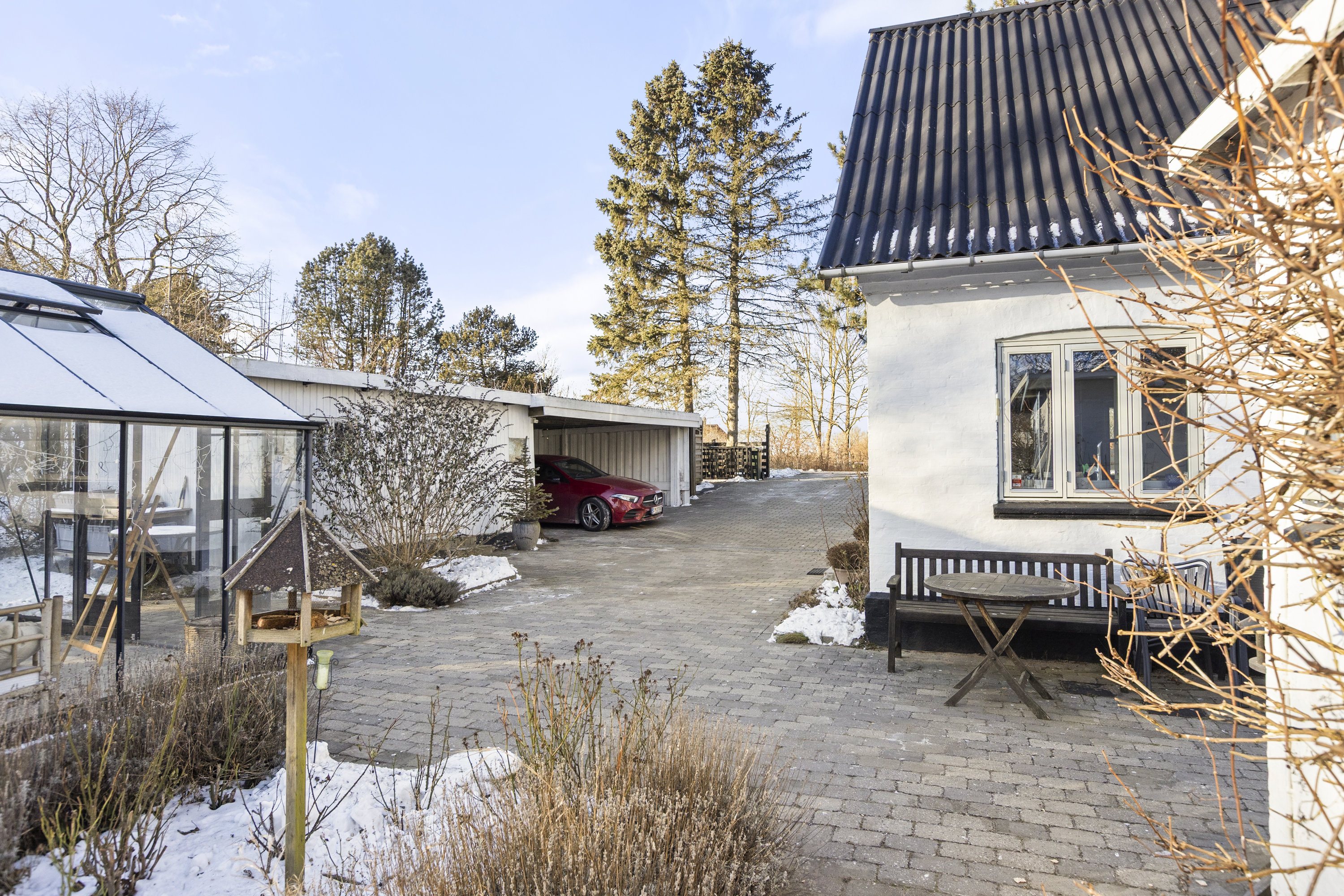 Fremhævet terrasse billede i fuldskærmstilstand. Billede af Landevejen 38, 4060 Kirke Såby