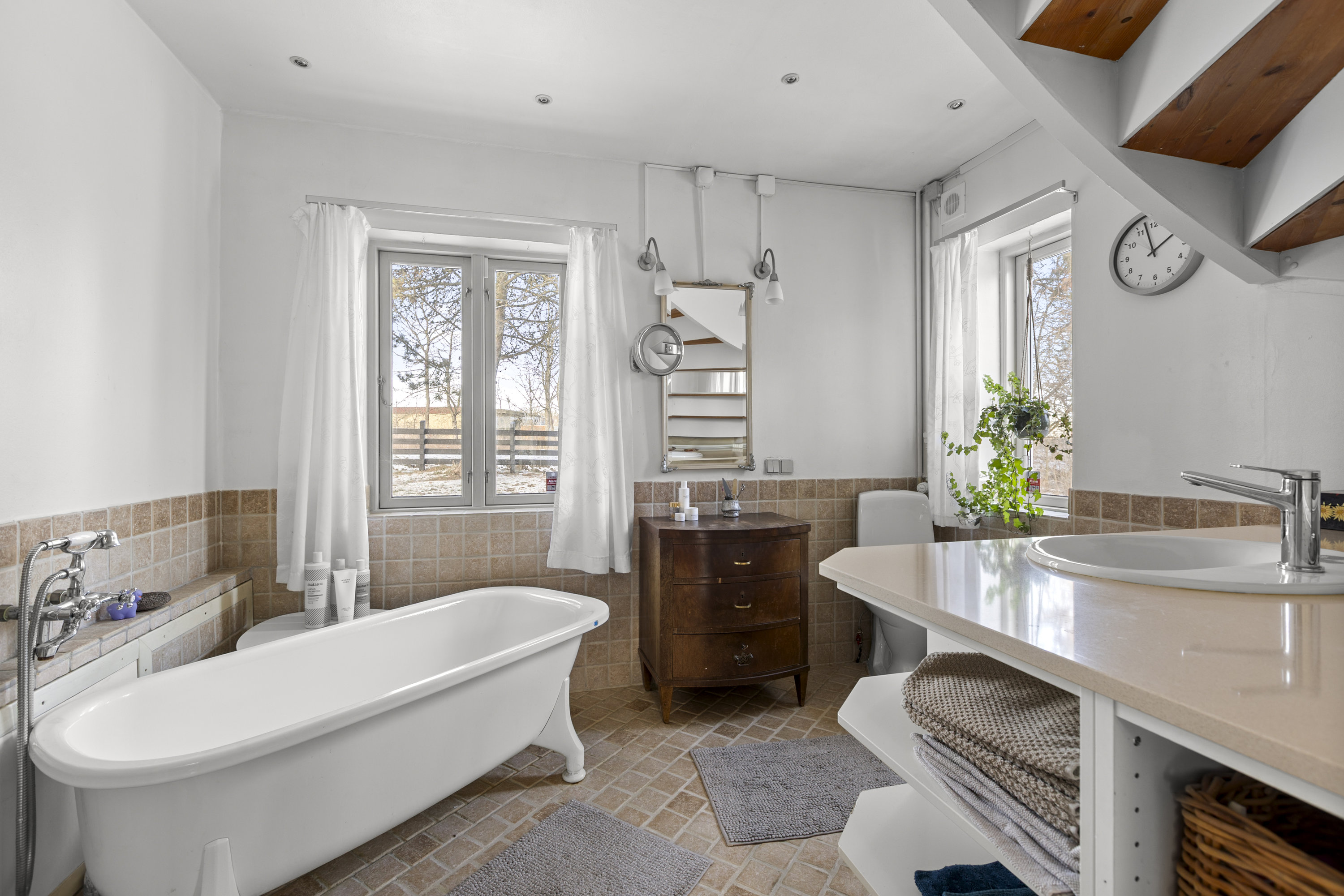 Fremhævet badeværelse billede i fuldskærmstilstand. Billede af Landevejen 38, 4060 Kirke Såby