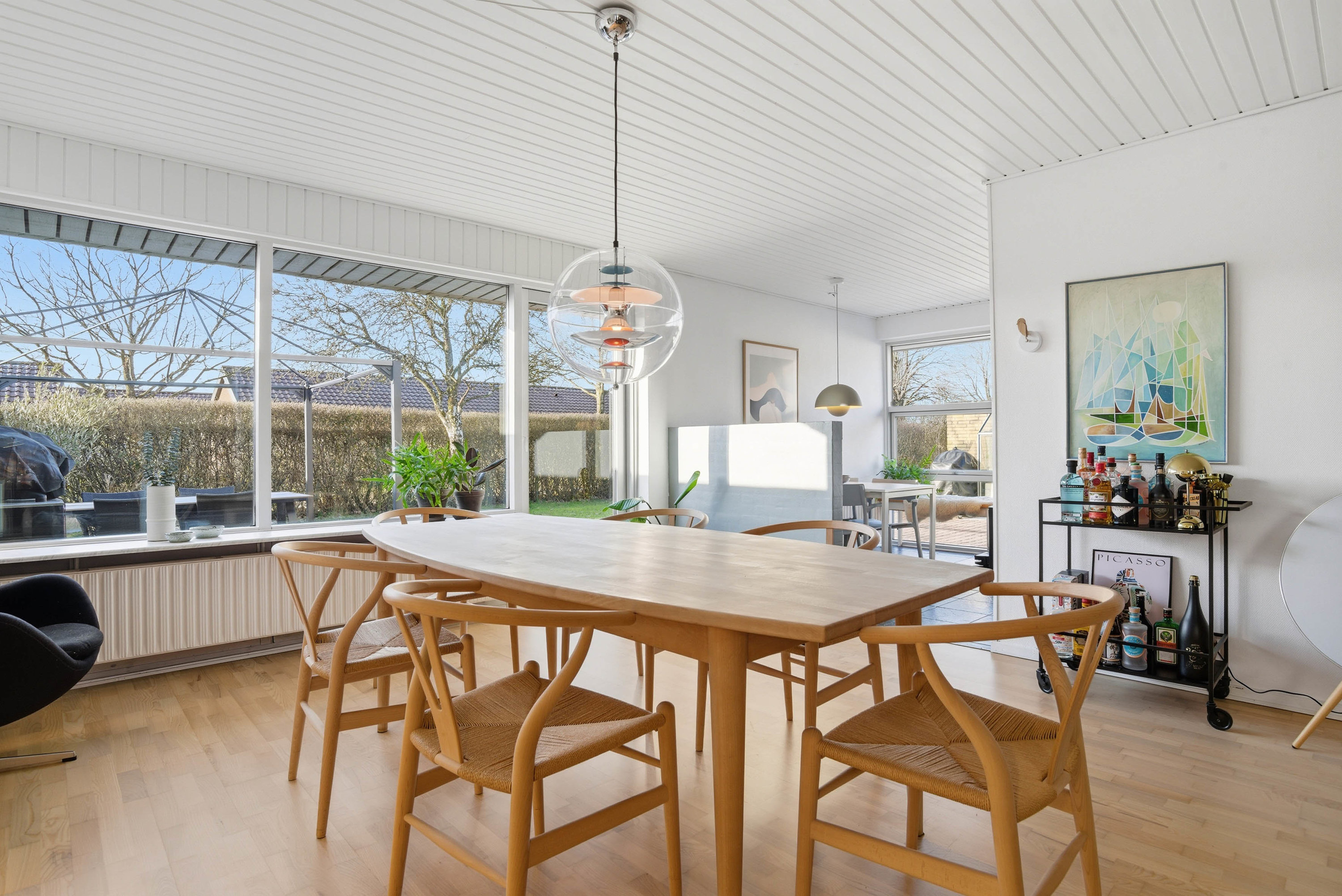 Fremhævet stue billede i fuldskærmstilstand. Billede af Hartmannsvej 105, 7500 Holstebro