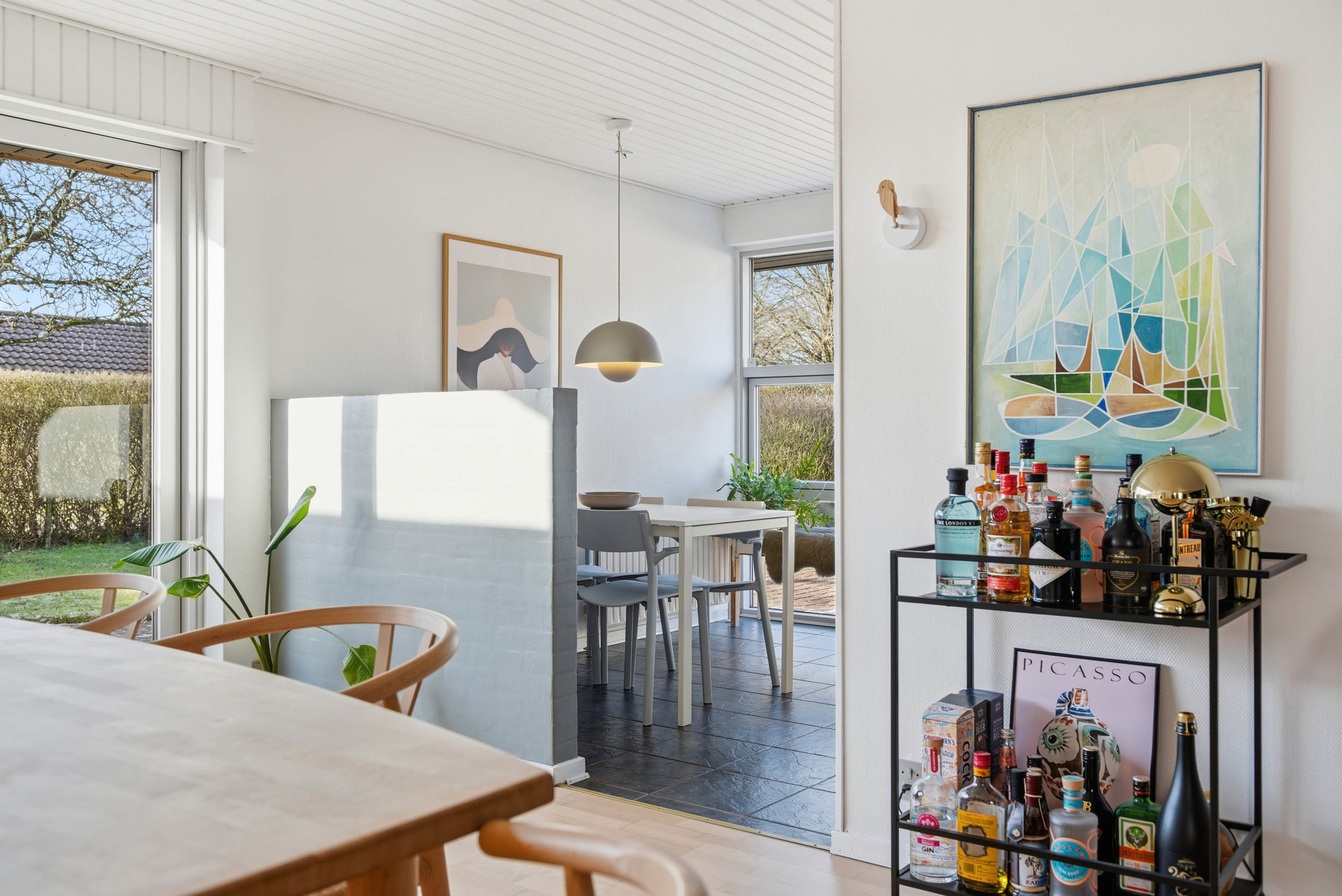 Fremhævet stue billede i fuldskærmstilstand. Billede af Hartmannsvej 105, 7500 Holstebro