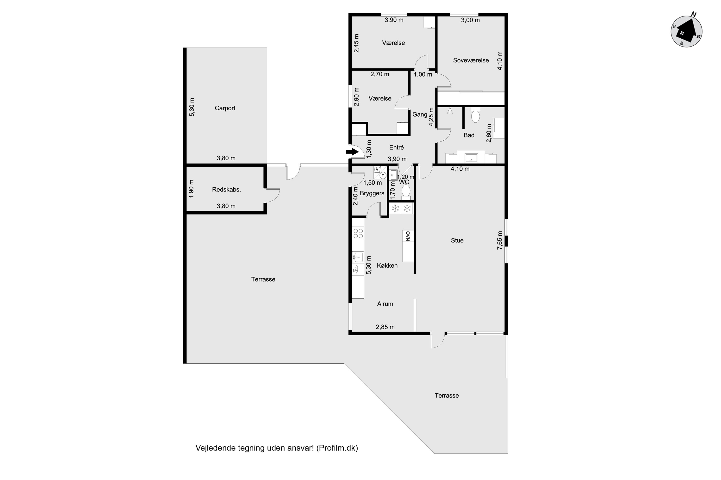 Plantegninger billede af Hartmannsvej 105, 7500 Holstebro