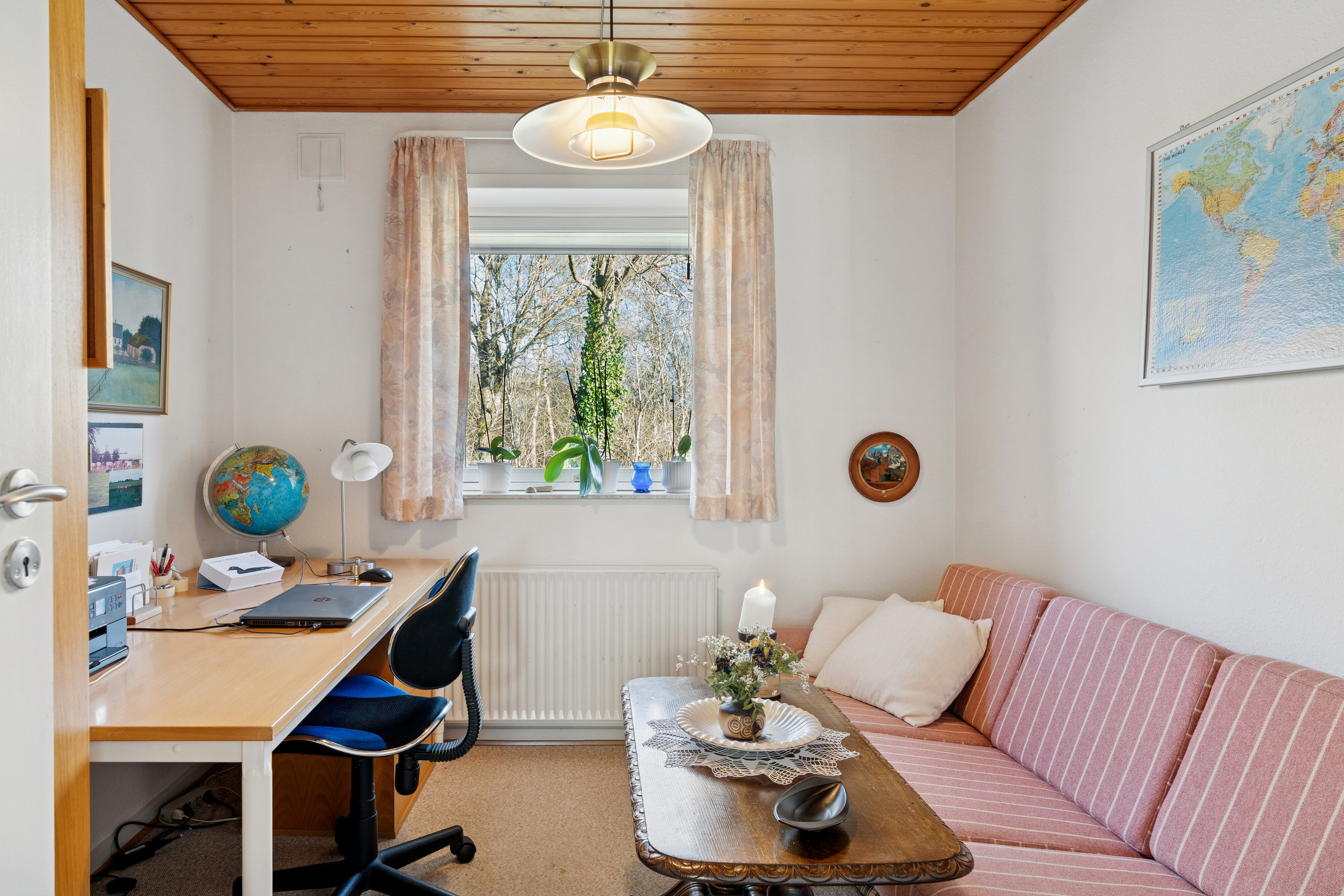 Fremhævet stue billede i fuldskærmstilstand. Billede af Æblehaven 116, 6040 Egtved