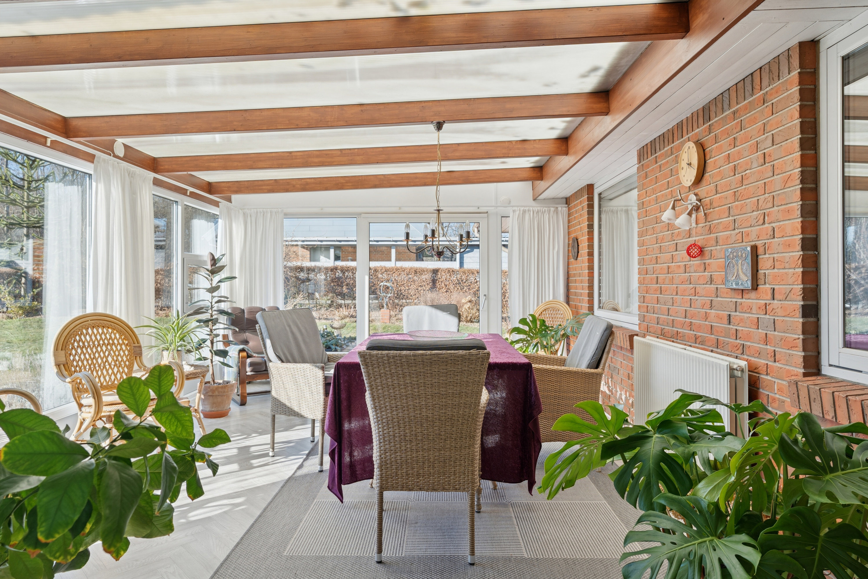 Fremhævet spisestue billede i fuldskærmstilstand. Billede af Æblehaven 116, 6040 Egtved