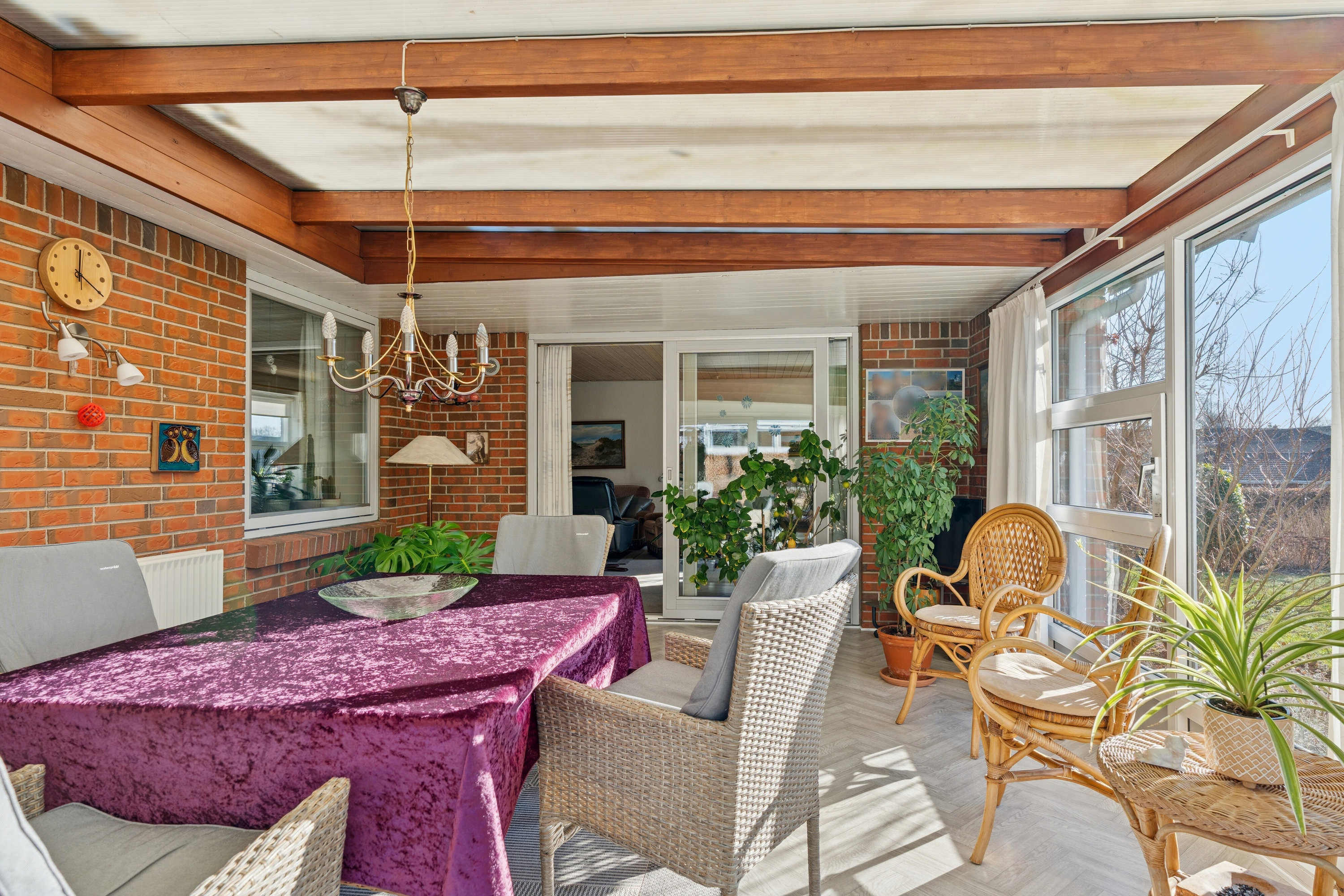 Fremhævet spisestue billede i fuldskærmstilstand. Billede af Æblehaven 116, 6040 Egtved