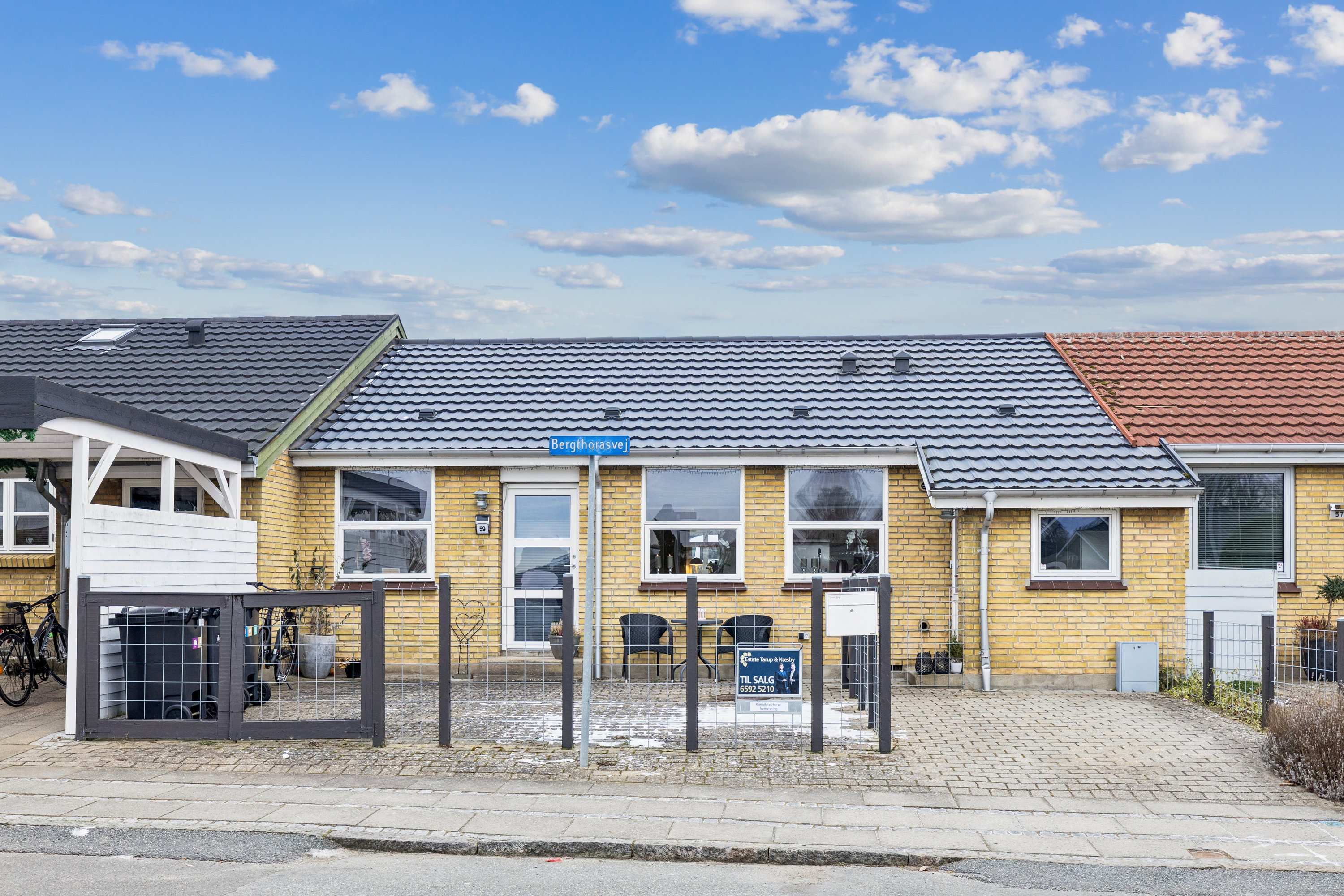 Fremhævet andet billede i fuldskærmstilstand. Billede af Bergthorasvej 59, Højstrup, 5210 Odense NV