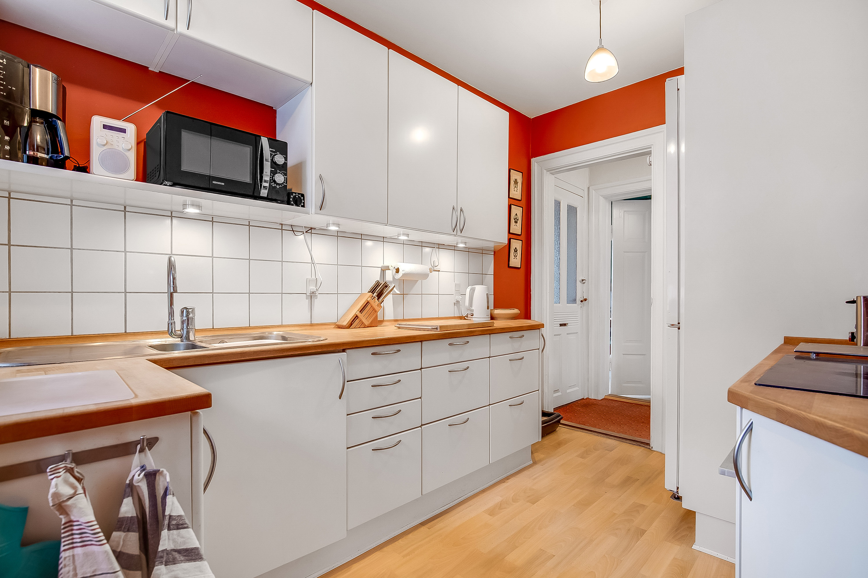 Fremhævet køkken billede i fuldskærmstilstand. Billede af St Bjerggade 1, st.., 7100 Vejle