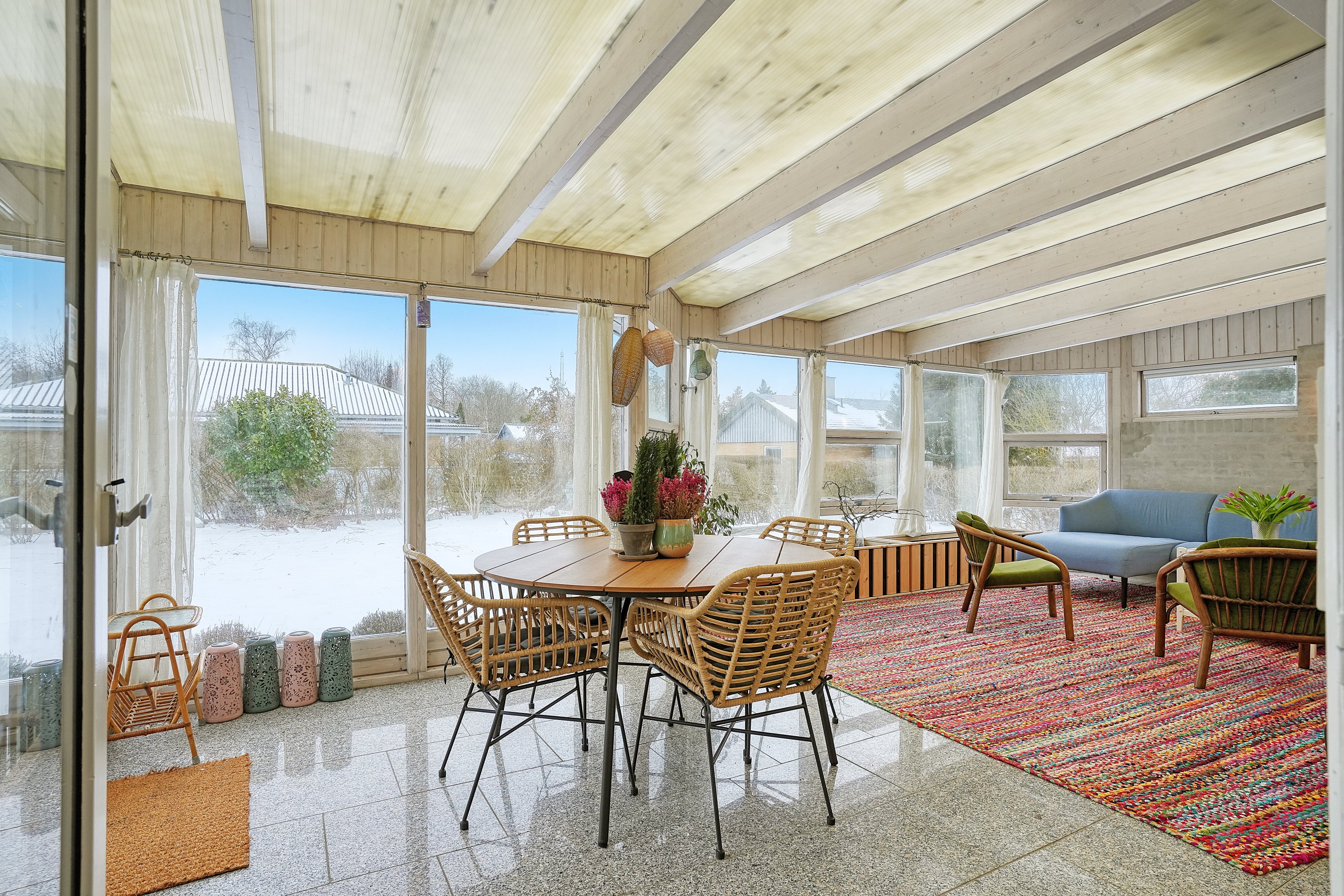 Fremhævet vinterhave billede i fuldskærmstilstand. Billede af Birgitte Gøyesvej 28, 3400 Hillerød