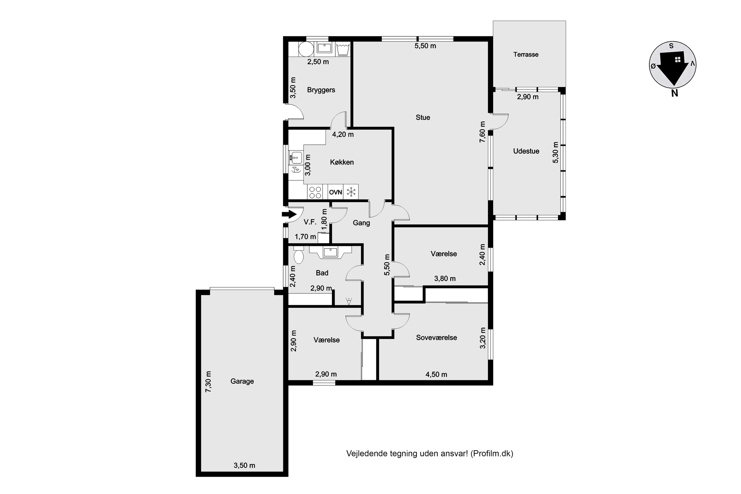 Plantegninger billede af Engdraget 12, 6940 Lem St